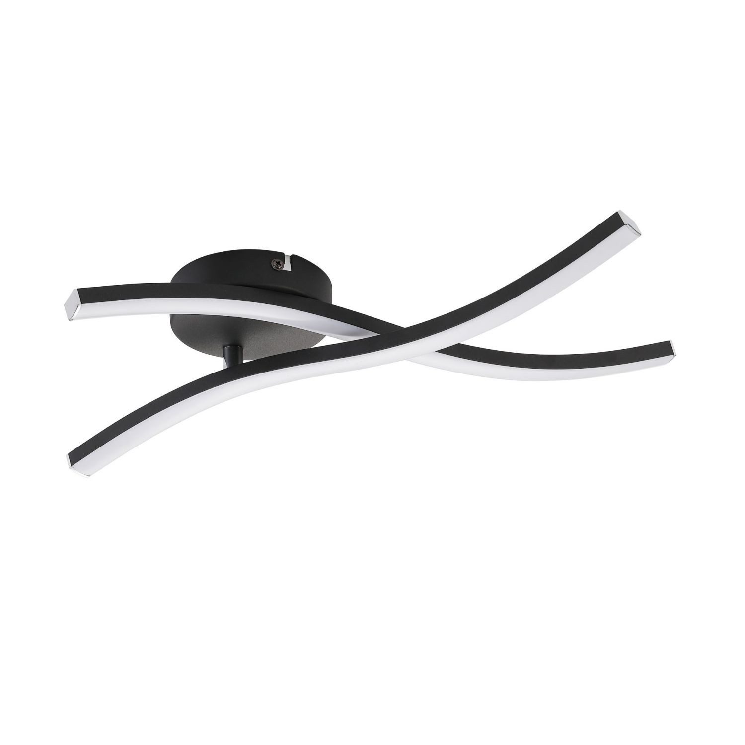 IMPTS Deckenleuchte LED Deckenlampe Schwarz 3000K günstig online kaufen