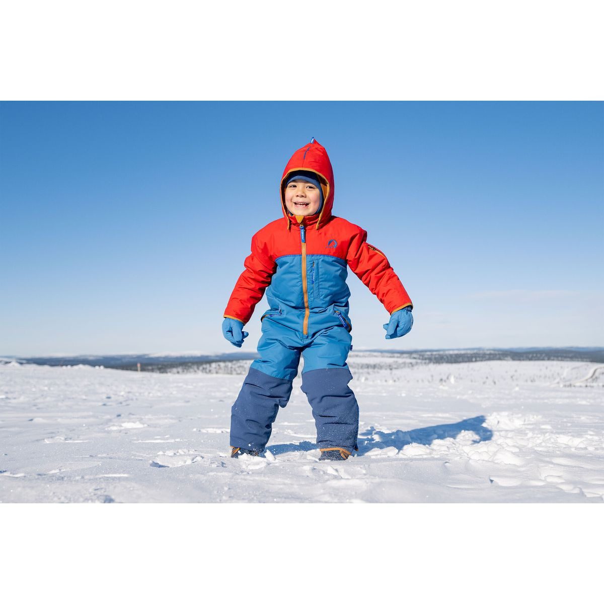 Finkid Schneeoverall Vilkas Snow Optimaler Schutz bei Schnee und Kälte durch wasserdichten und