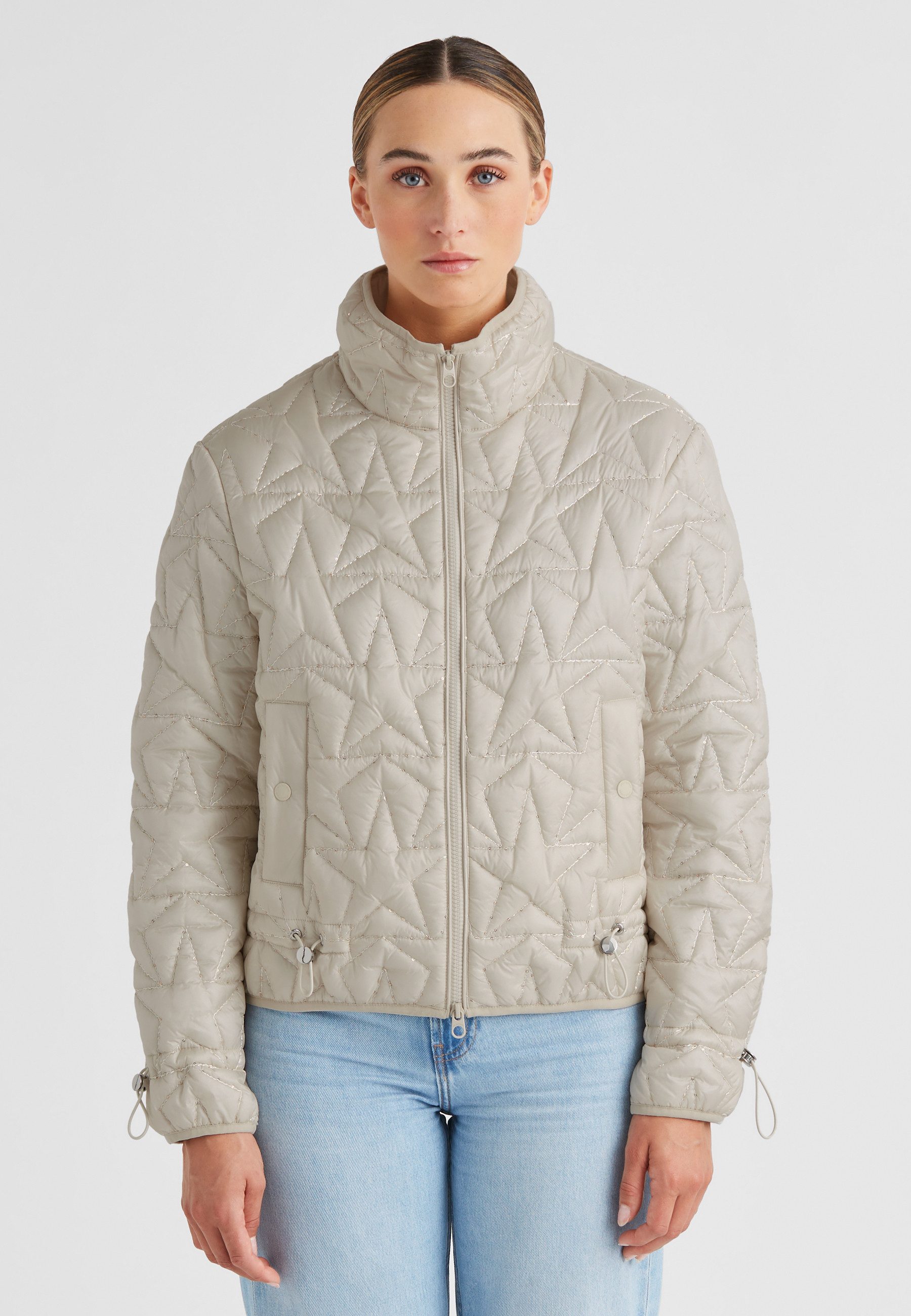 Milestone Steppjacke MSCosimastar Damen Übergangsjacke Jacke gesteppt lockere Passform
