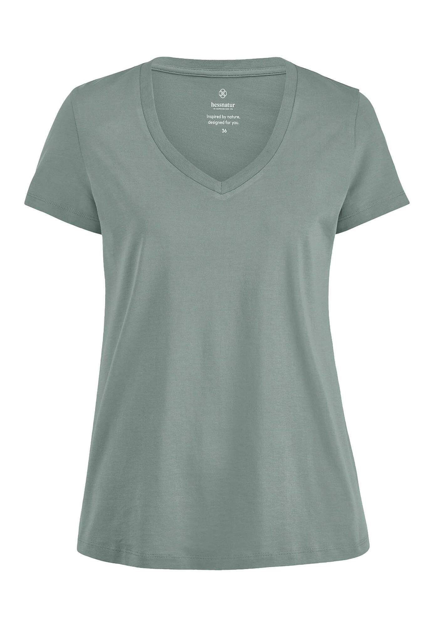 Hessnatur T-Shirt aus reiner Bio-Baumwolle (1-tlg)