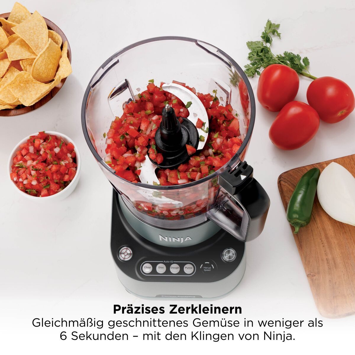 NINJA Küchenmaschine PrecisionPro Küchenmaschine BZ651EU, 850 W – Bild 5 von 5