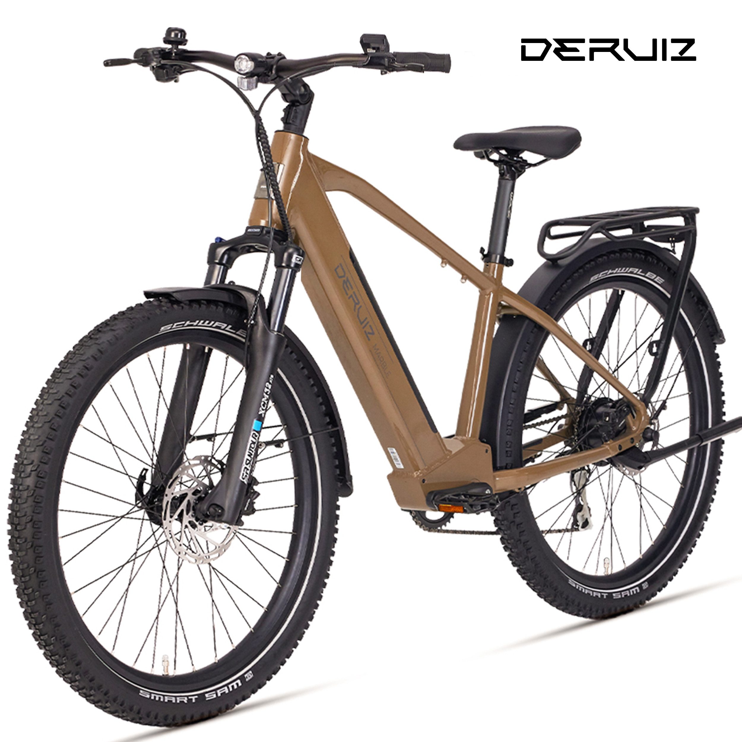 E-Bike Mountainbike 28 zoll Mountainbike für Damen und Herren, Elektrofahrrad 161km