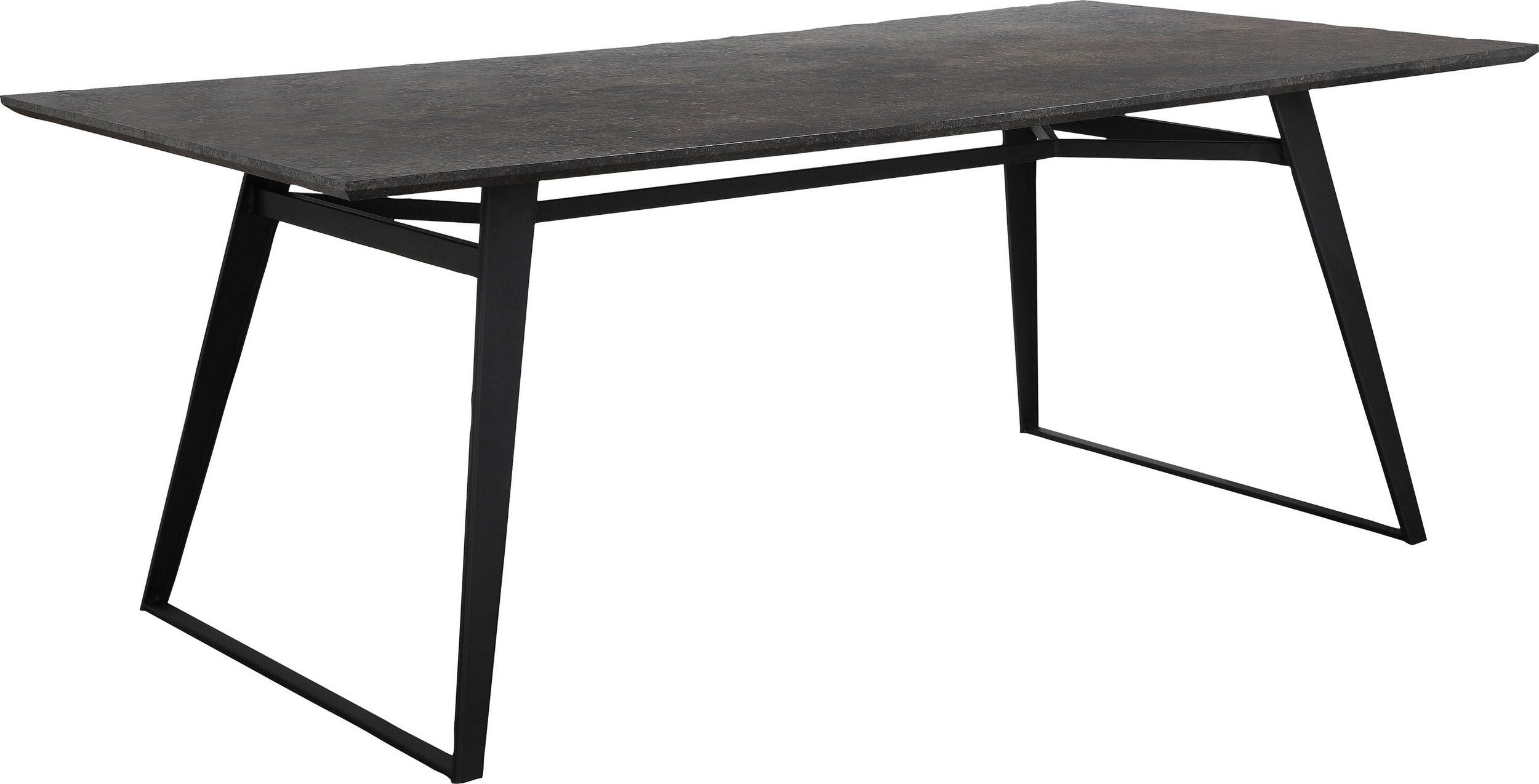 loft24 Esstisch Fiji, Tischplatte in Beton günstig online kaufen