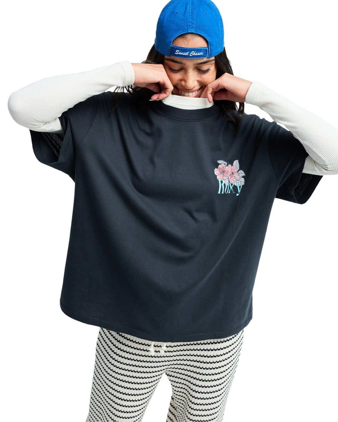 Roxy T-Shirt Talloversize Washed