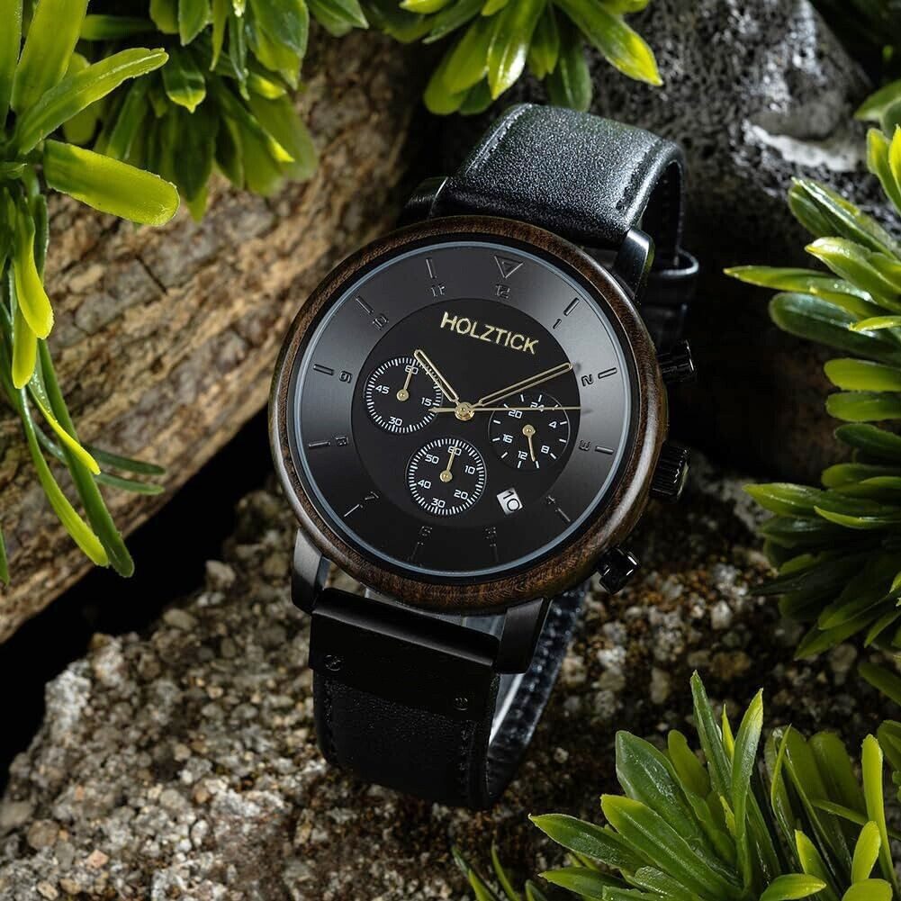 Holztick Bavaria Chronograph Ignaz black IGNAZ günstig online kaufen