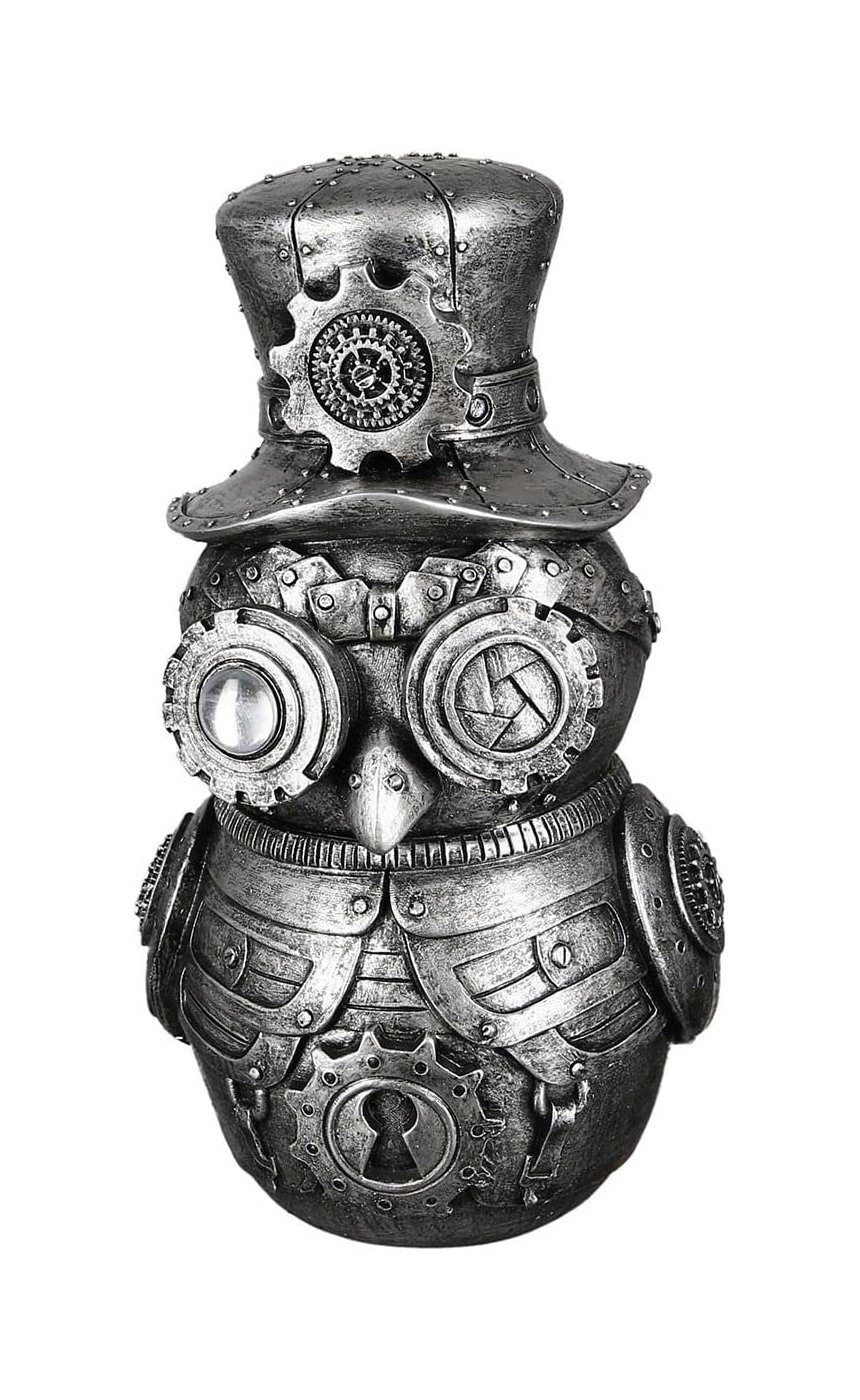 Brillibrum Dekofigur Zahnrad Design Steampunk Skulptur günstig online kaufen