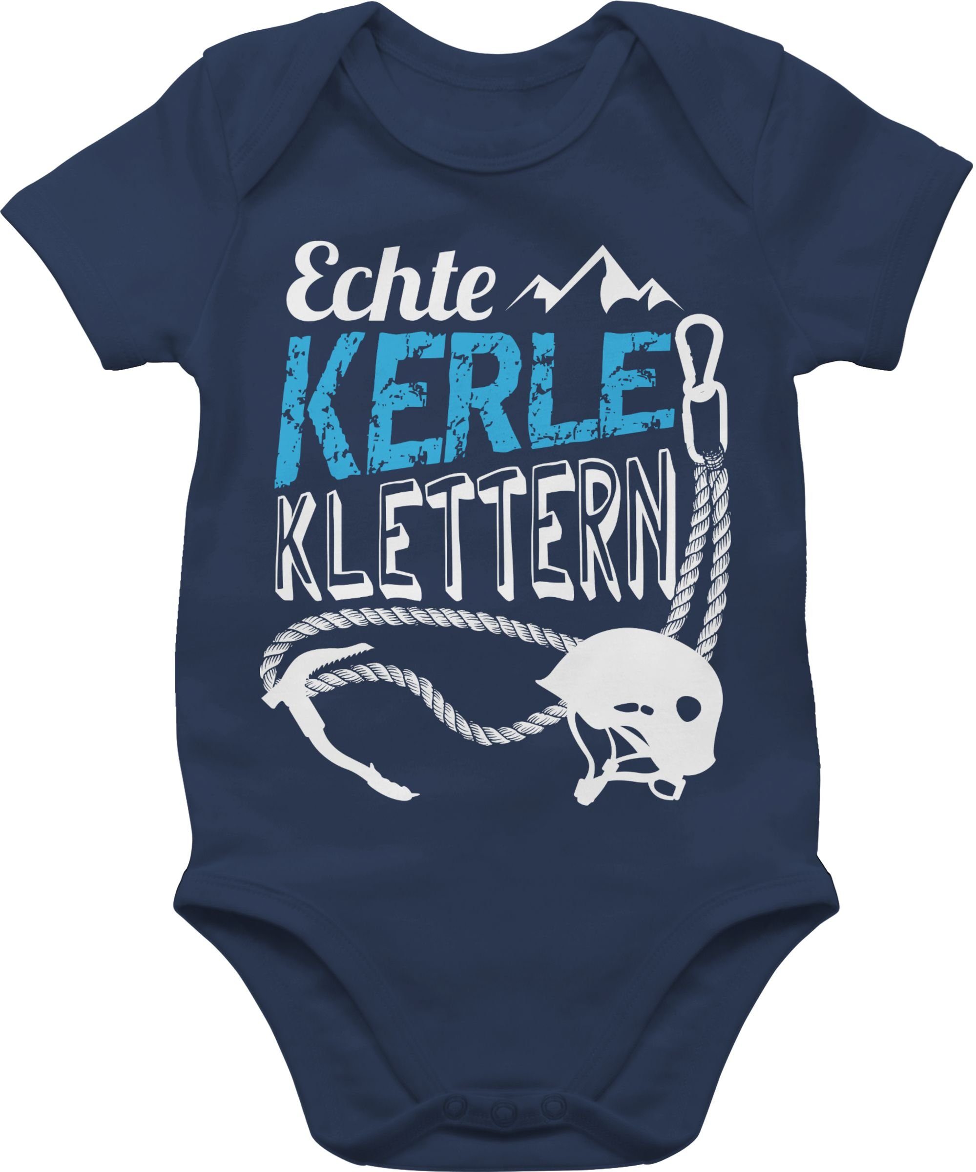 Shirtracer Shirtbody »Echte Kerle klettern Sport & Bewegung Baby