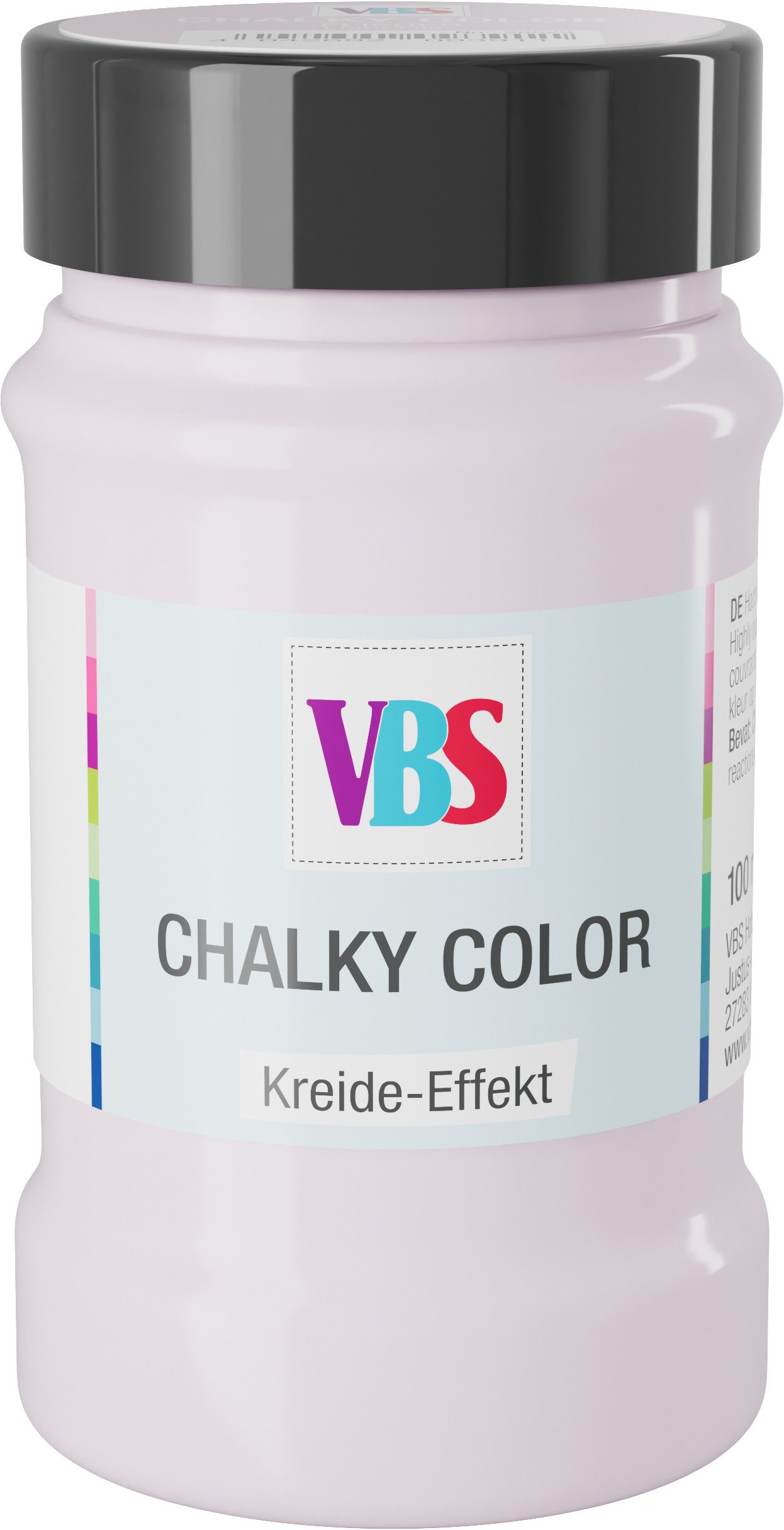 VBS Bastelfarbe Chalky Color, 100 ml, trocknet matt auf