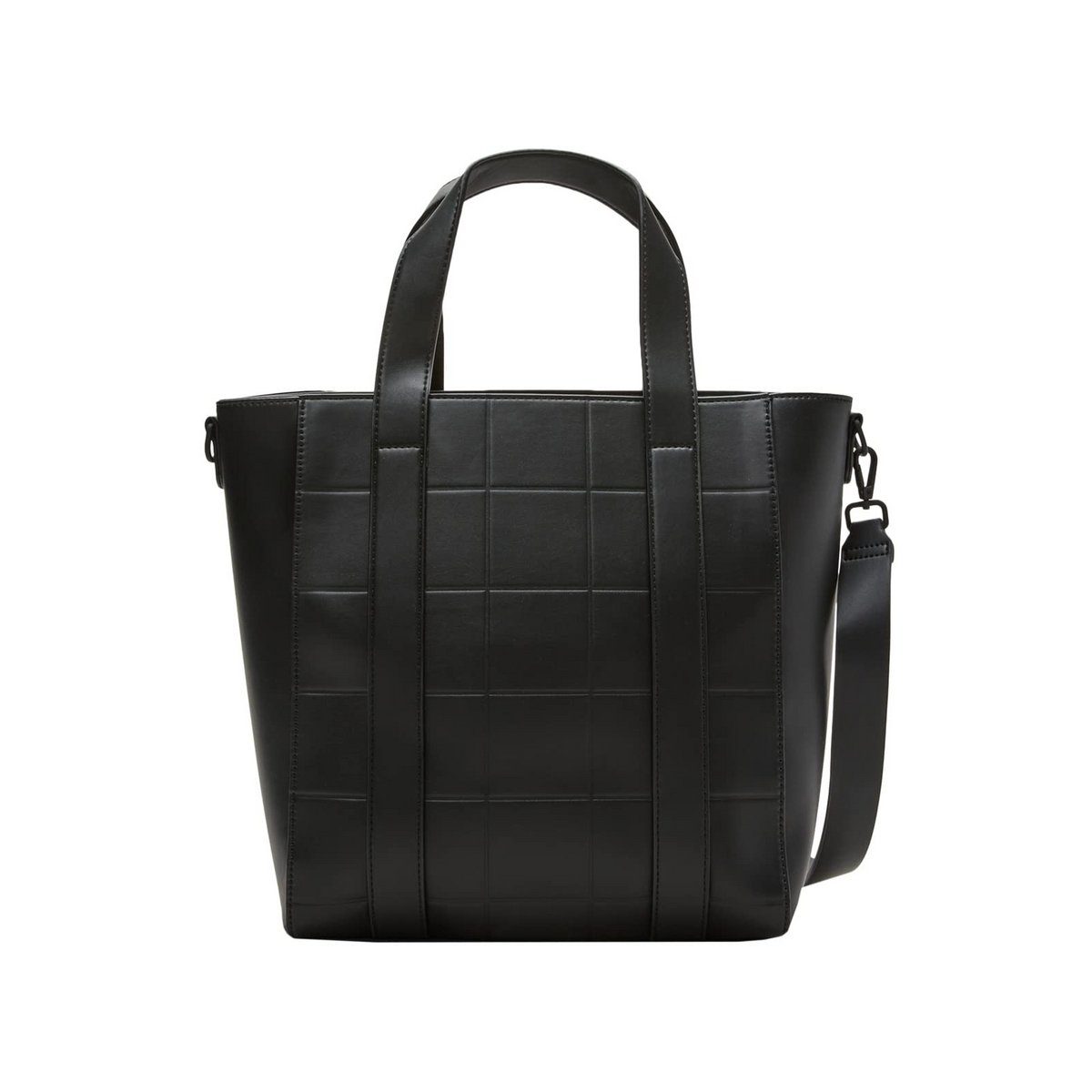 Shopper Grey (1-tlg) schwarz Black / s.Oliver