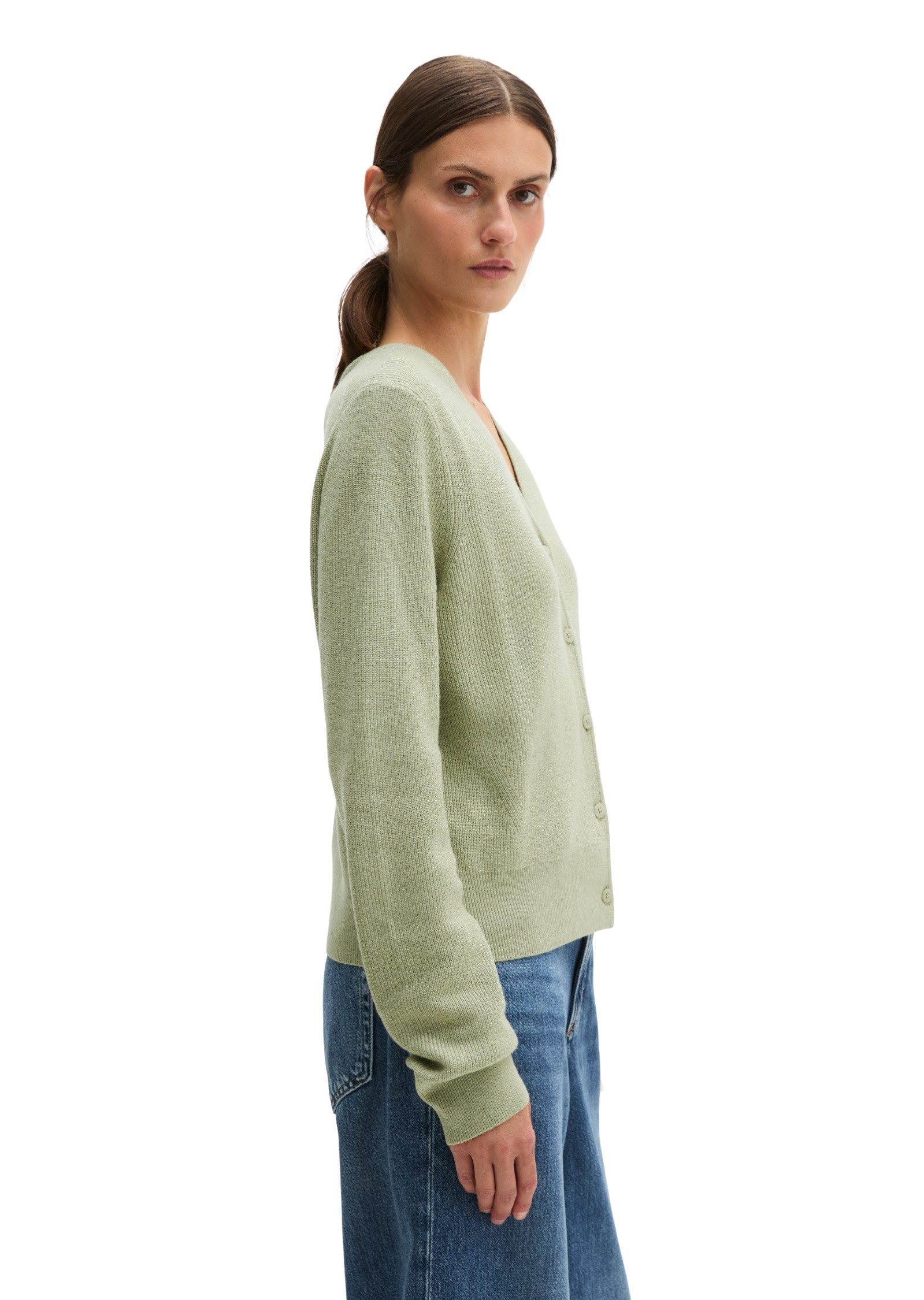 Marc O'Polo Cardigan aus softem Schurwolle-Mix