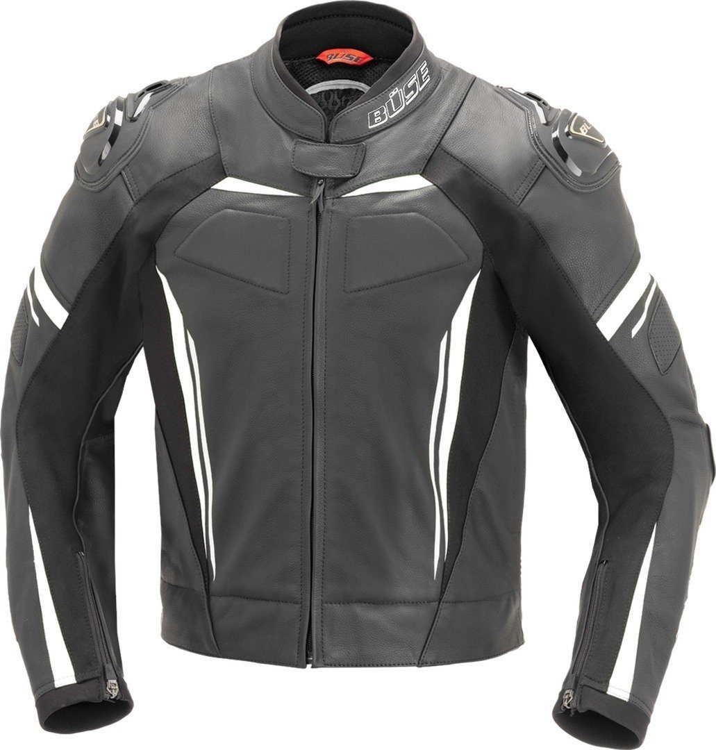 Büse Motorradjacke Imola Motorrad Lederjacke Atmungsaktiv reflektierende ro günstig online kaufen