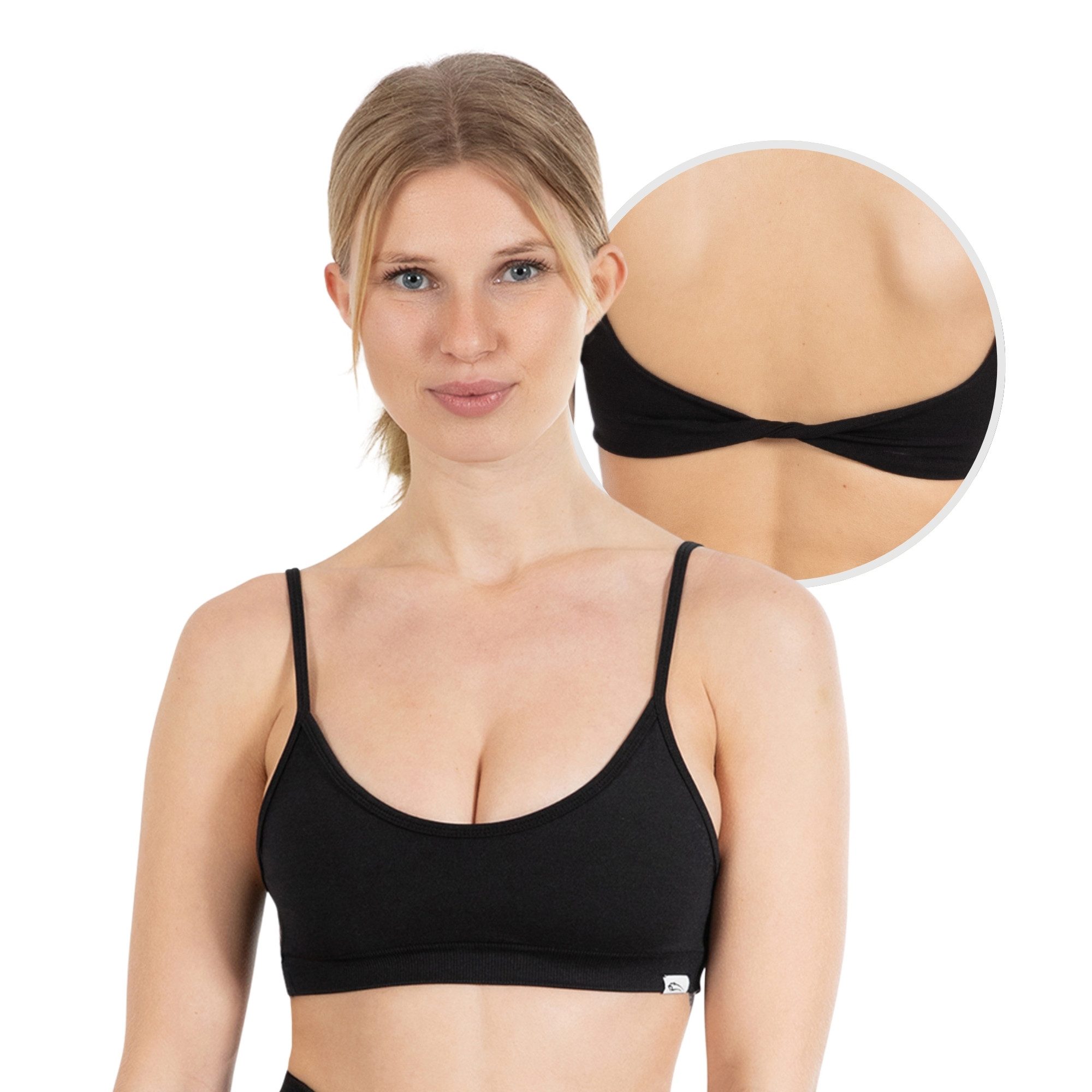 Smilodox Sport-BH Layne, Scrunch Butt Lift Sporthose, High Waist V-Shape Schweißabsorbierende blickdichte Trainingshose, Sport Fitness Yoga