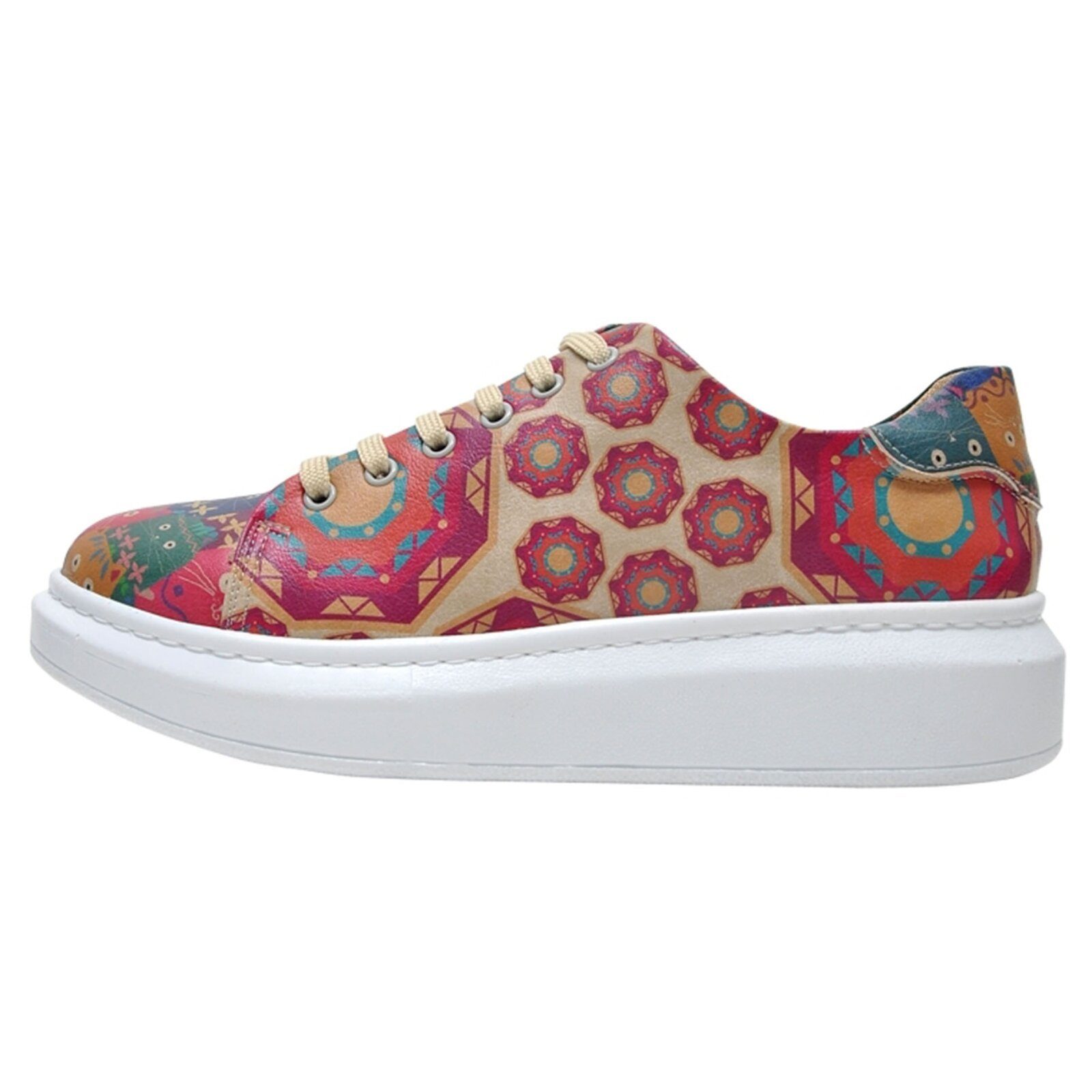 Myra Low-Top Sneaker Mexican Damen Sneaker Plateausneaker