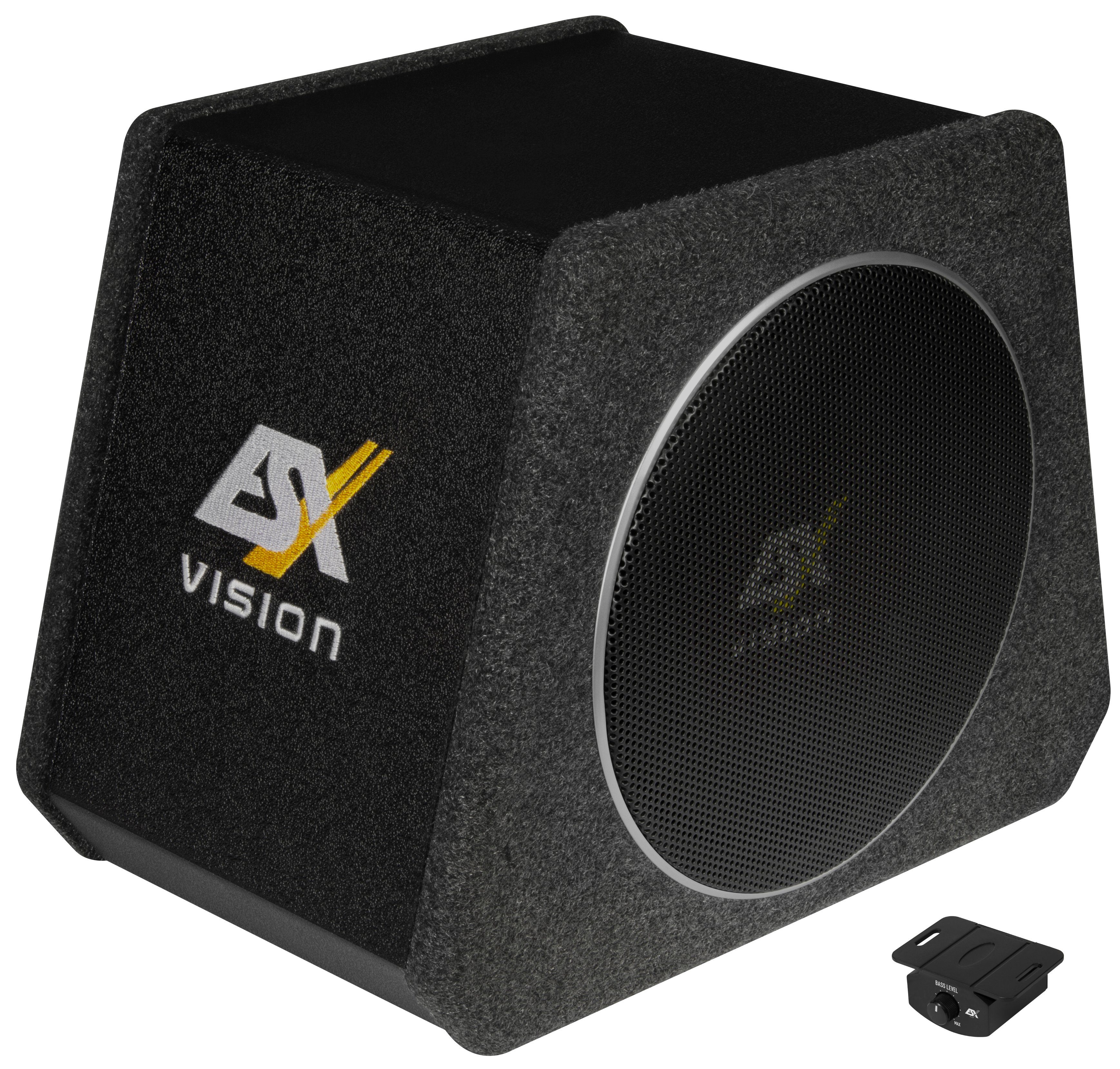 ESX VISION Trapez Aktiv Subwoofer V-800A Auto-Subwoofer