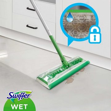 Swiffer Swiffer WET+ Anti-Bakt. feuchte Bodentücher 10 Stück mit Zitronenduft Fussbodenreiniger