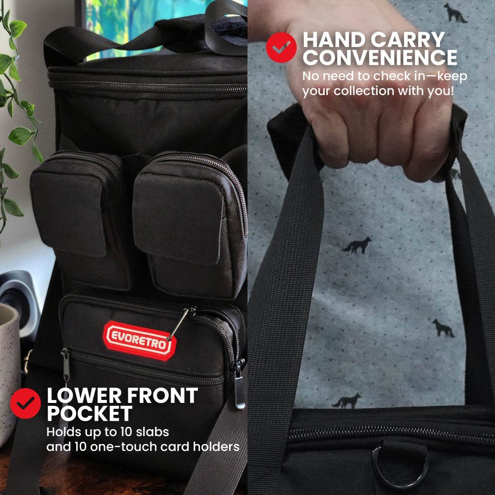 Evoretro Rucksack Evoretro Trading Card Rucksack Black