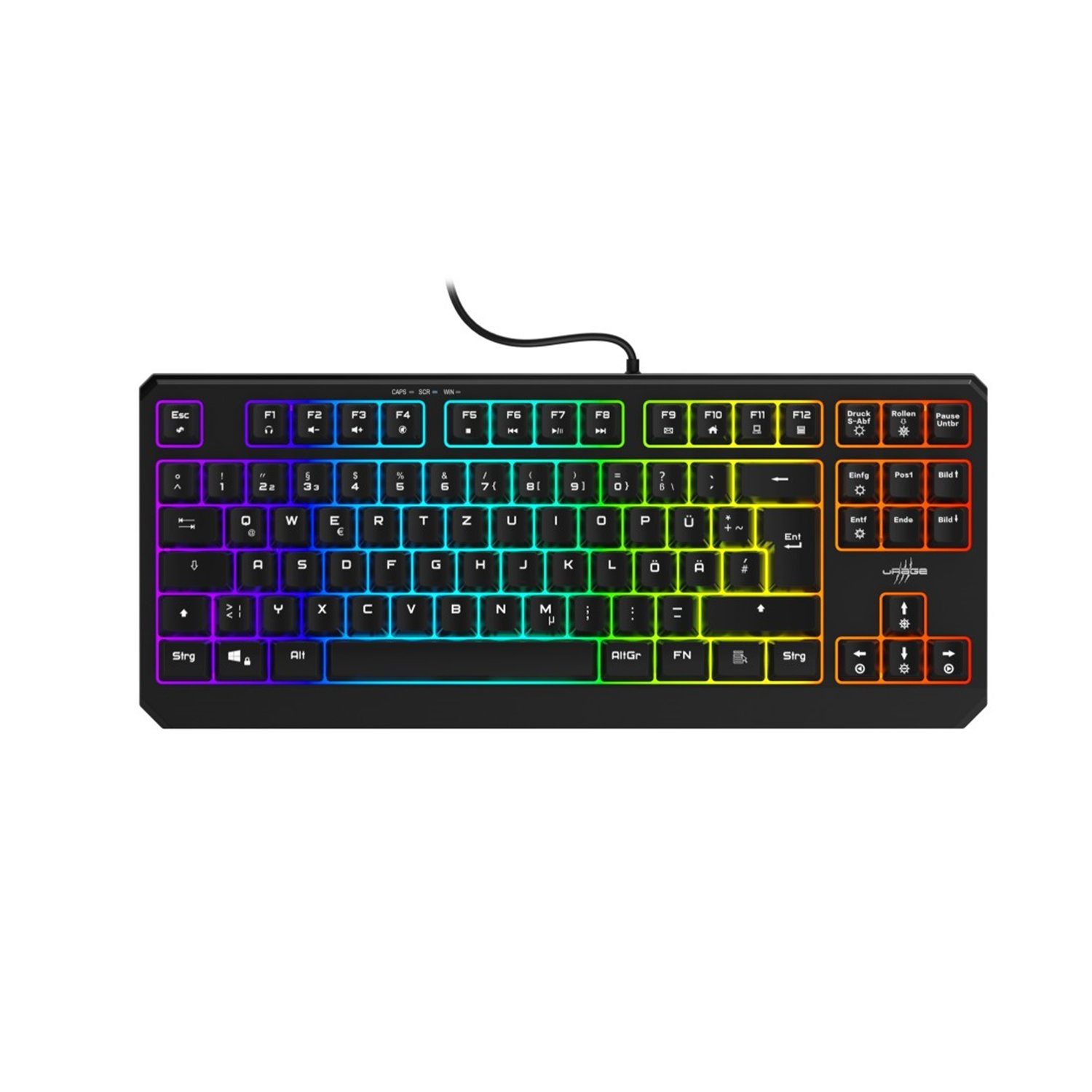 uRage Exodus 220 TKL, Schwarz Gaming-Tastatur