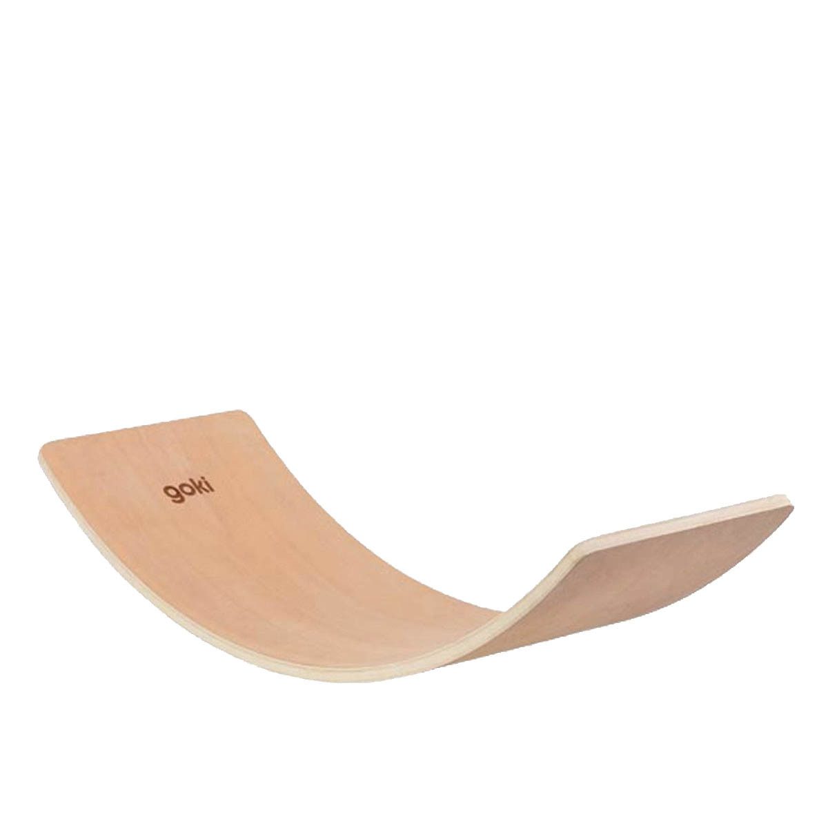 goki Einzelschaukel Balance Board natur, (packung, 1-tlg., set), körperliche Entwicklung deines Kindes unterstützen