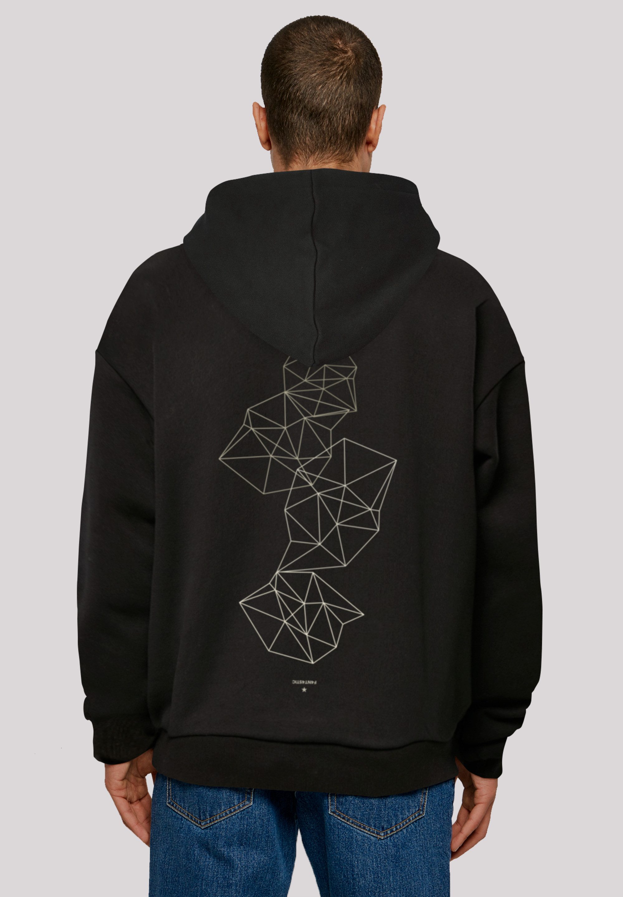F4NT4STIC Kapuzenpullover Geometrics Abstract Print