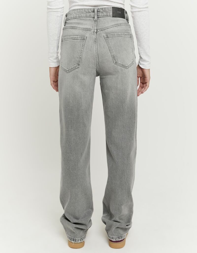 Tally Weijl High-waist-Jeans SPADEPEPPER Baumwollmischung, High-Waist mit geradem Beinverlauf