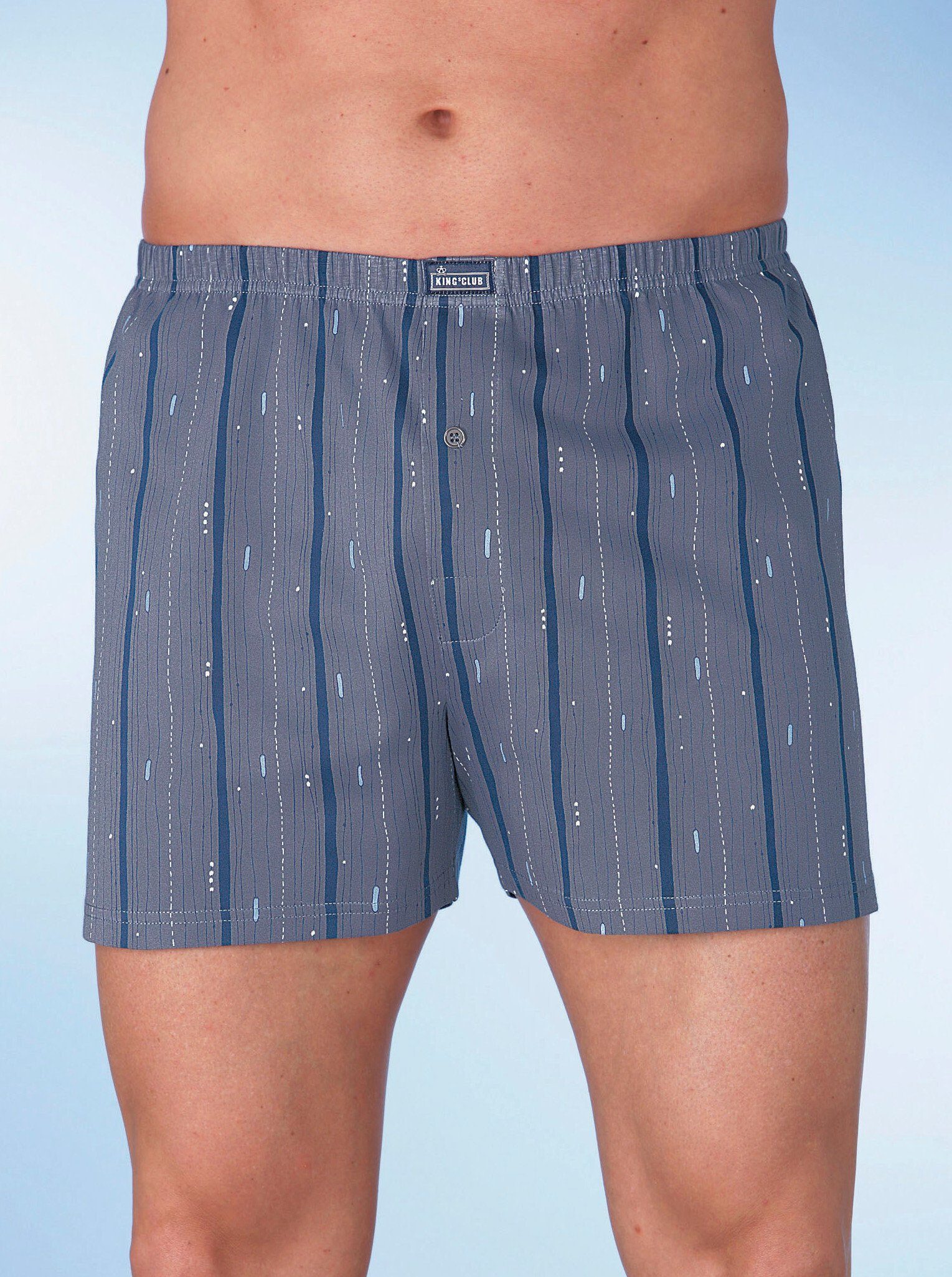 WITT WEIDEN Boxershorts (2-St) anthrazit-bedruckt | Boxershorts