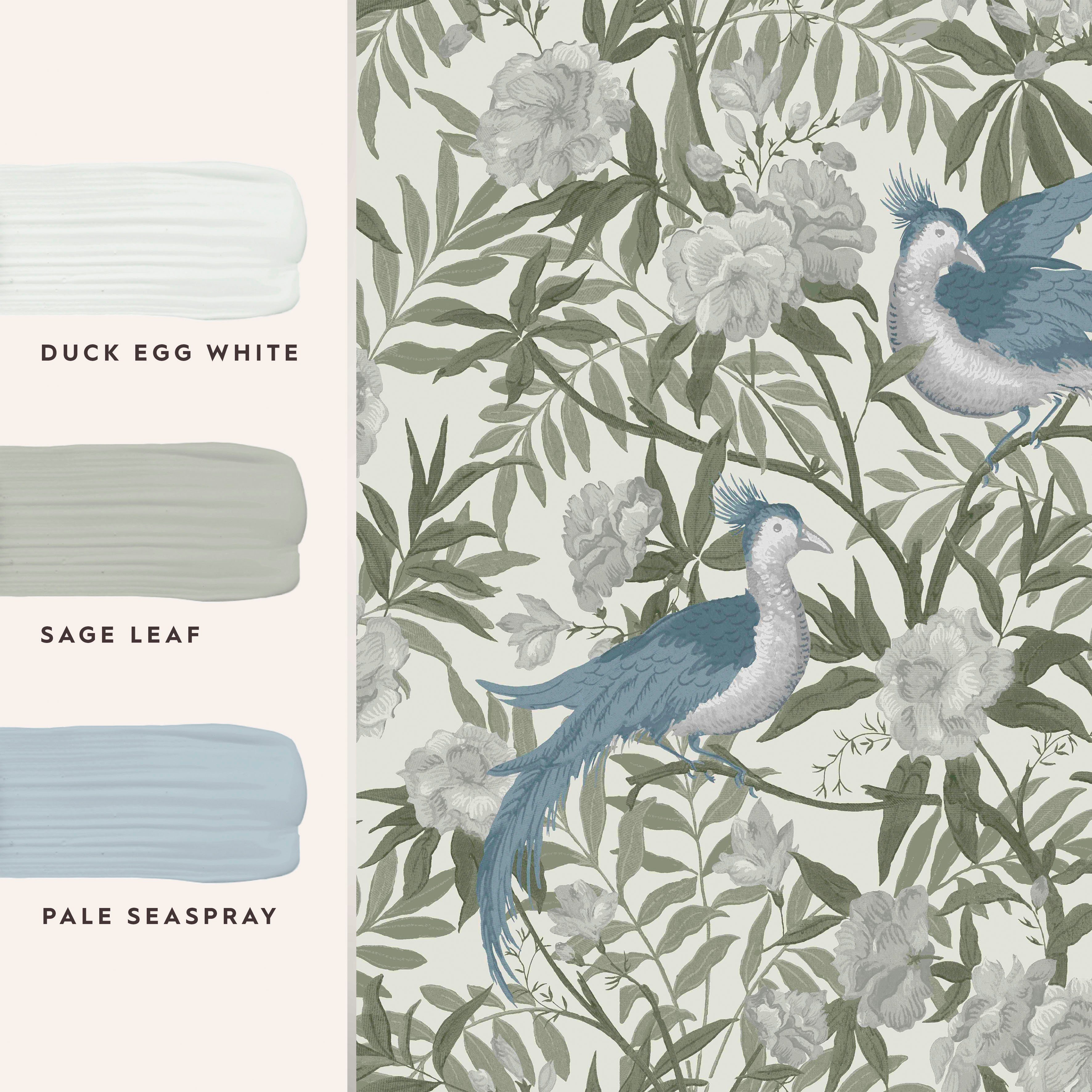 matt, Paint White Duck Quality 2,5 shades, Fine L MATT blue ASHLEY Egg Wandfarbe LAURA EMULSION