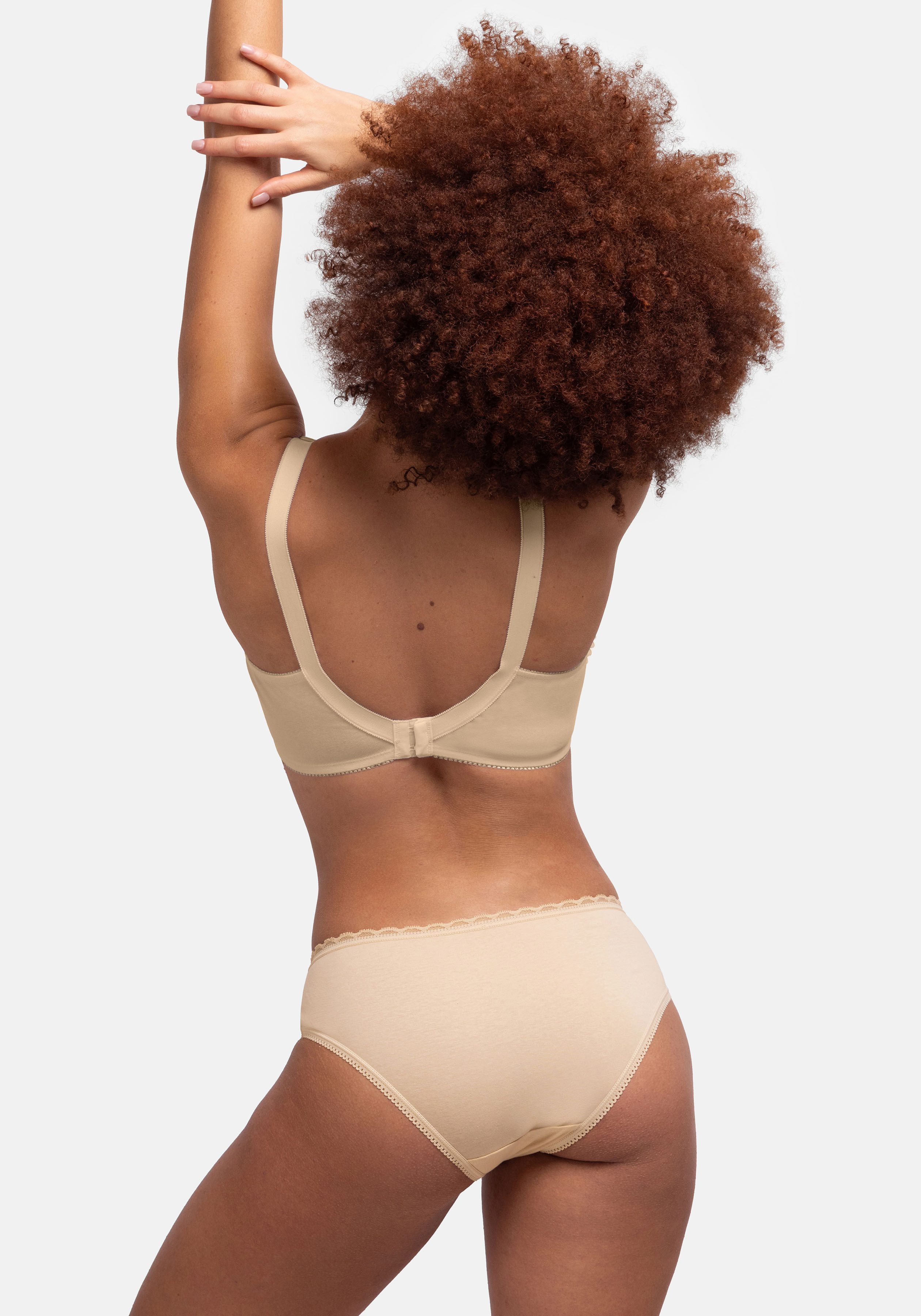 Dorina Hipster Naomi (5-St., 5er Pack) mit zarter Spitzenverzierung
