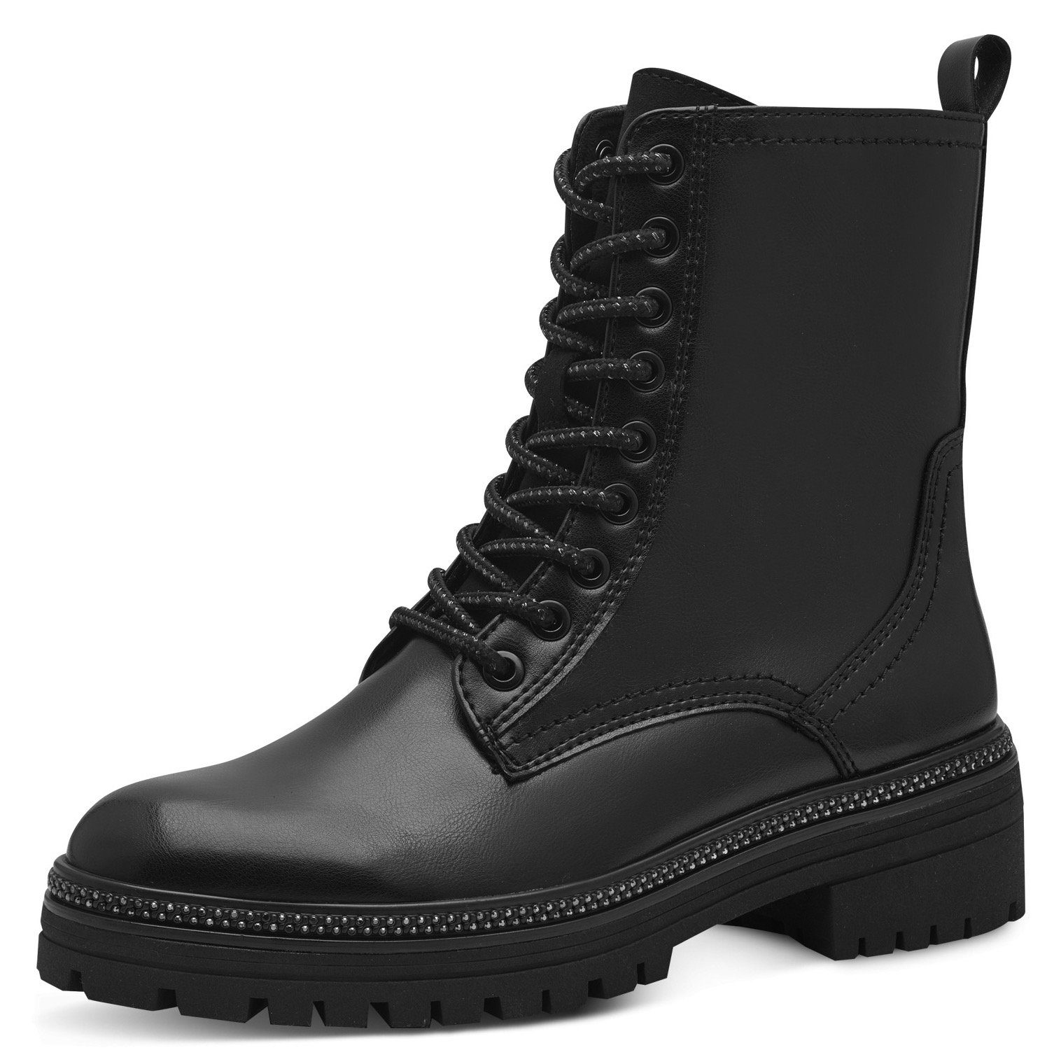 MARCO TOZZI Schnürstiefelette, Blockabsatz, Schnürboots mit günstig online kaufen