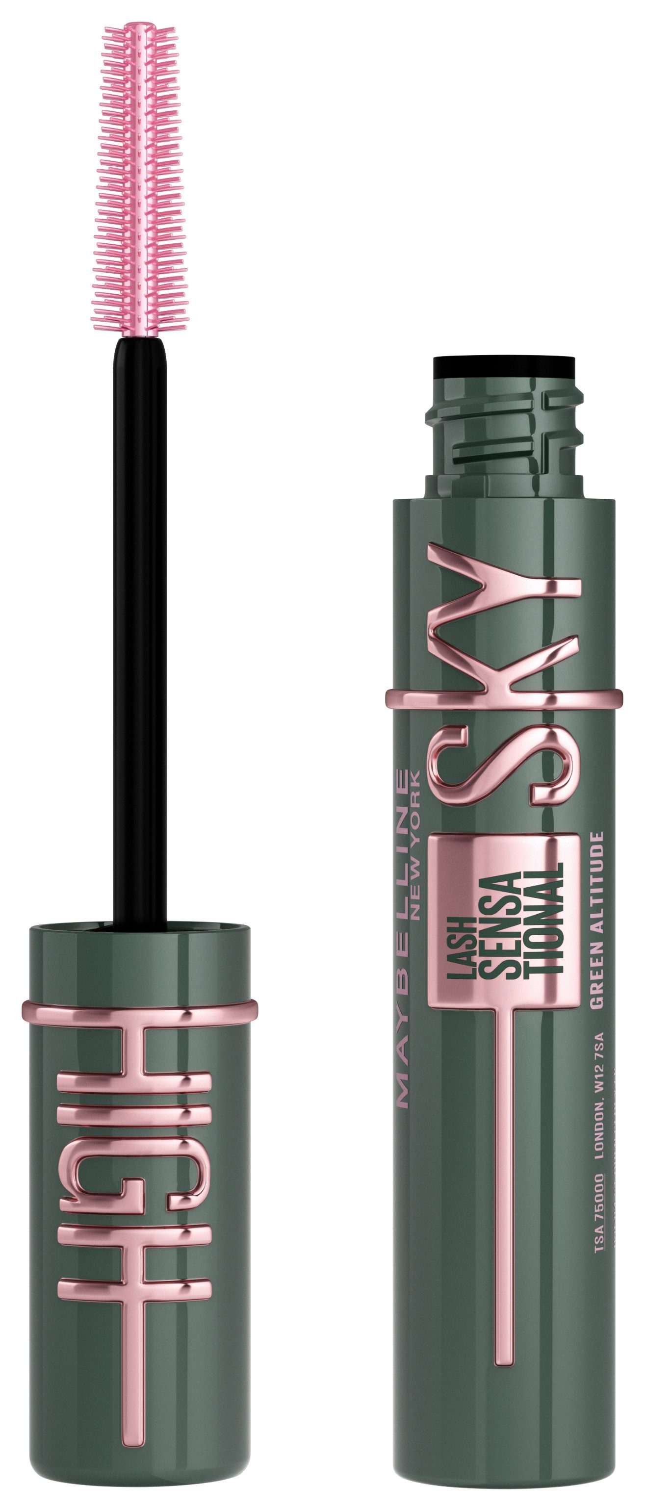 MAYBELLINE NEW YORK Mascara LASH SENSATIONAL SKY HIGH, schafft volles Volumen und extreme Länge