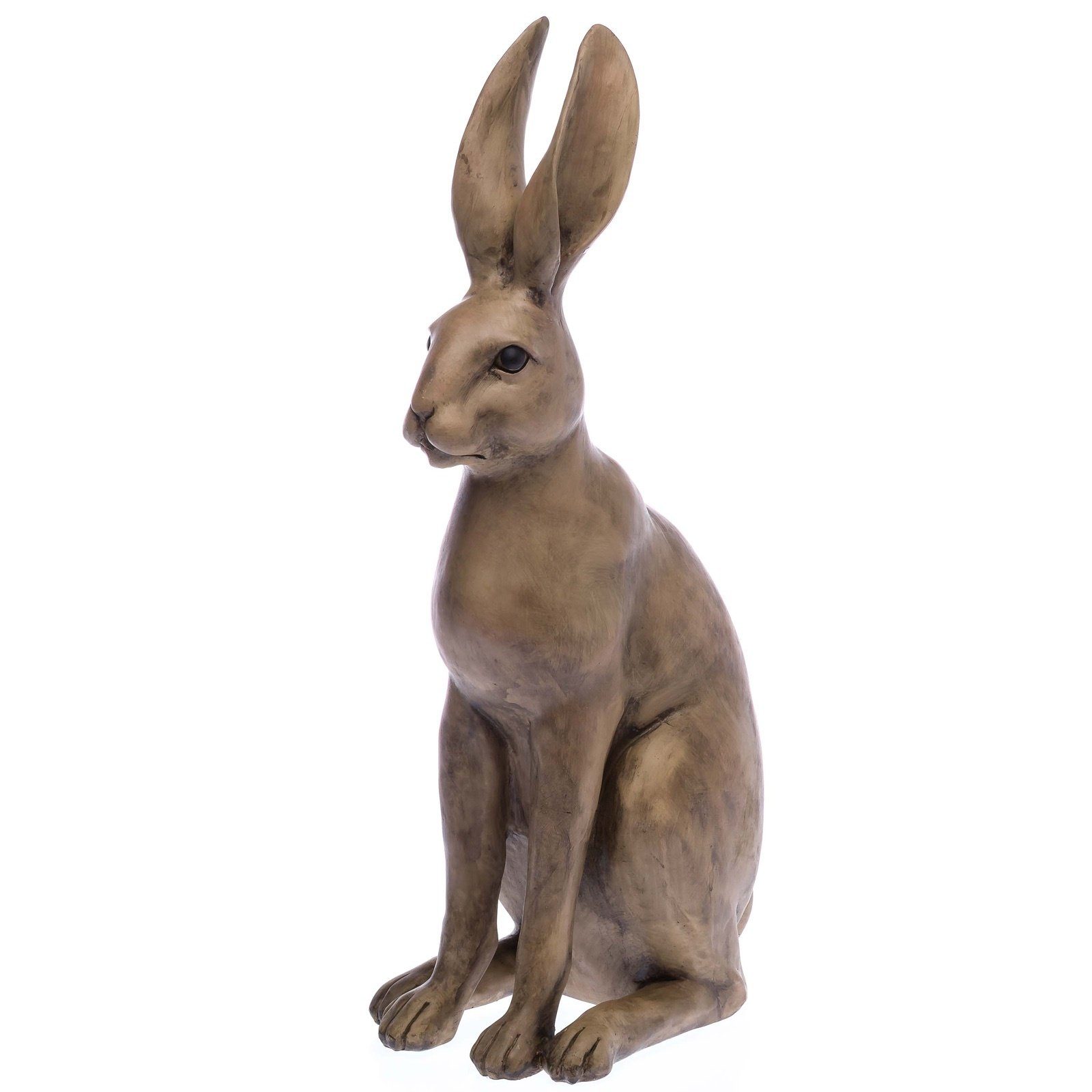 Aubaho Gartenfigur XL Hase Deko Figur Garten Haus Tierwelt Kaninchen Osterhase