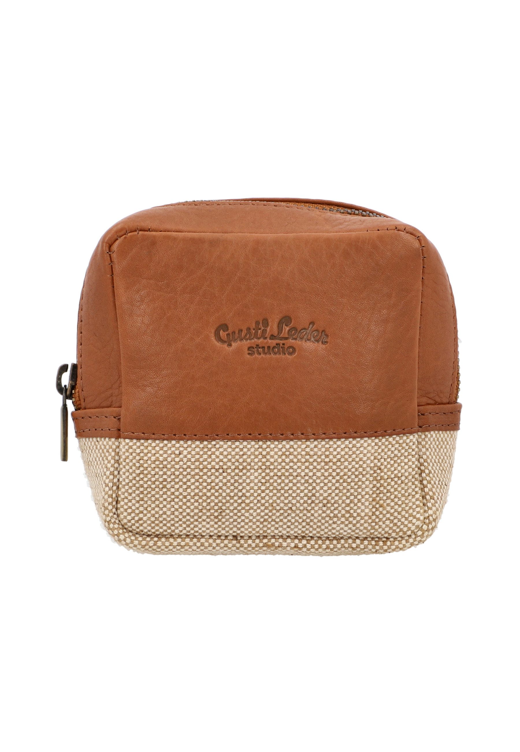 Gusti Leder Kulturbeutel Gusti Leder Waschtasche Clara (1-tlg)