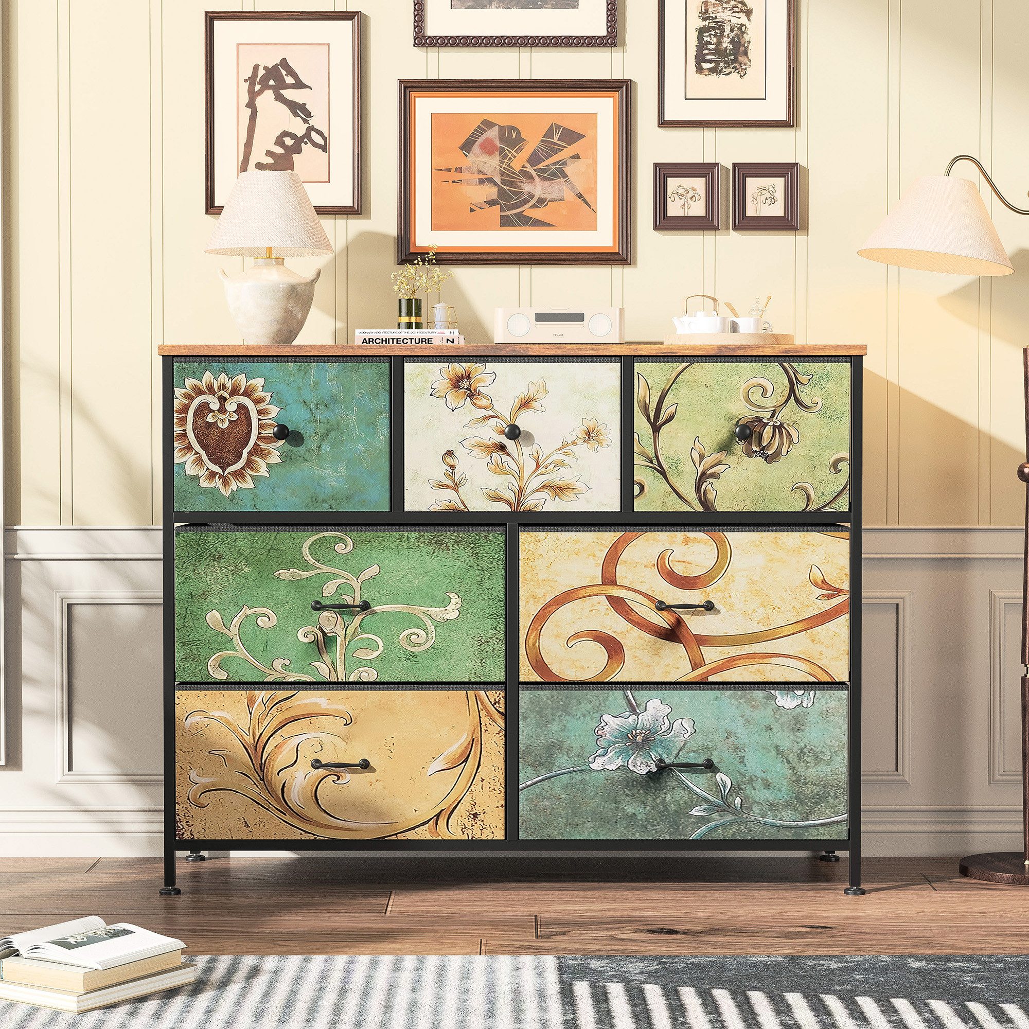 FUROKOY Sideboard Lowboard im wohnzimmer Kommode günstig online kaufen