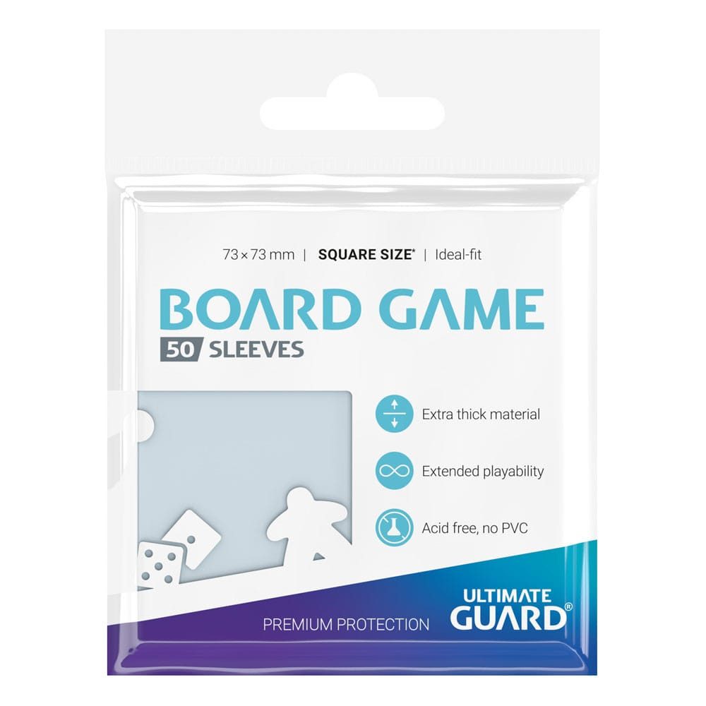 Ultimate Guard Sammelkarte Board Game Sleeves (50) - Square (73 x 73mm)