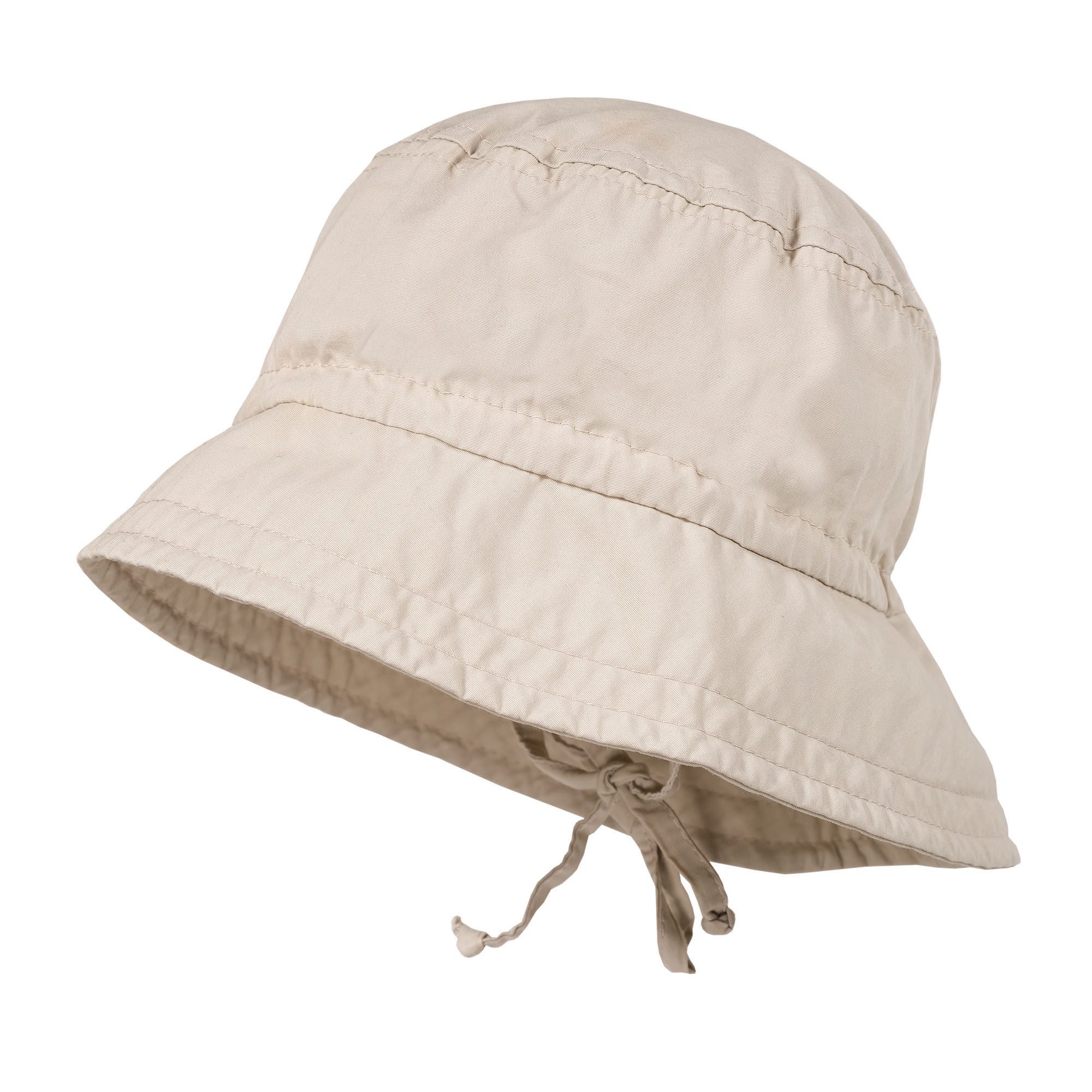 MAXIMO Fischerhut GOTS MINI-Fischerhut, Waschoptik, Nackenschutzkrempe, UV 30 (1-St)