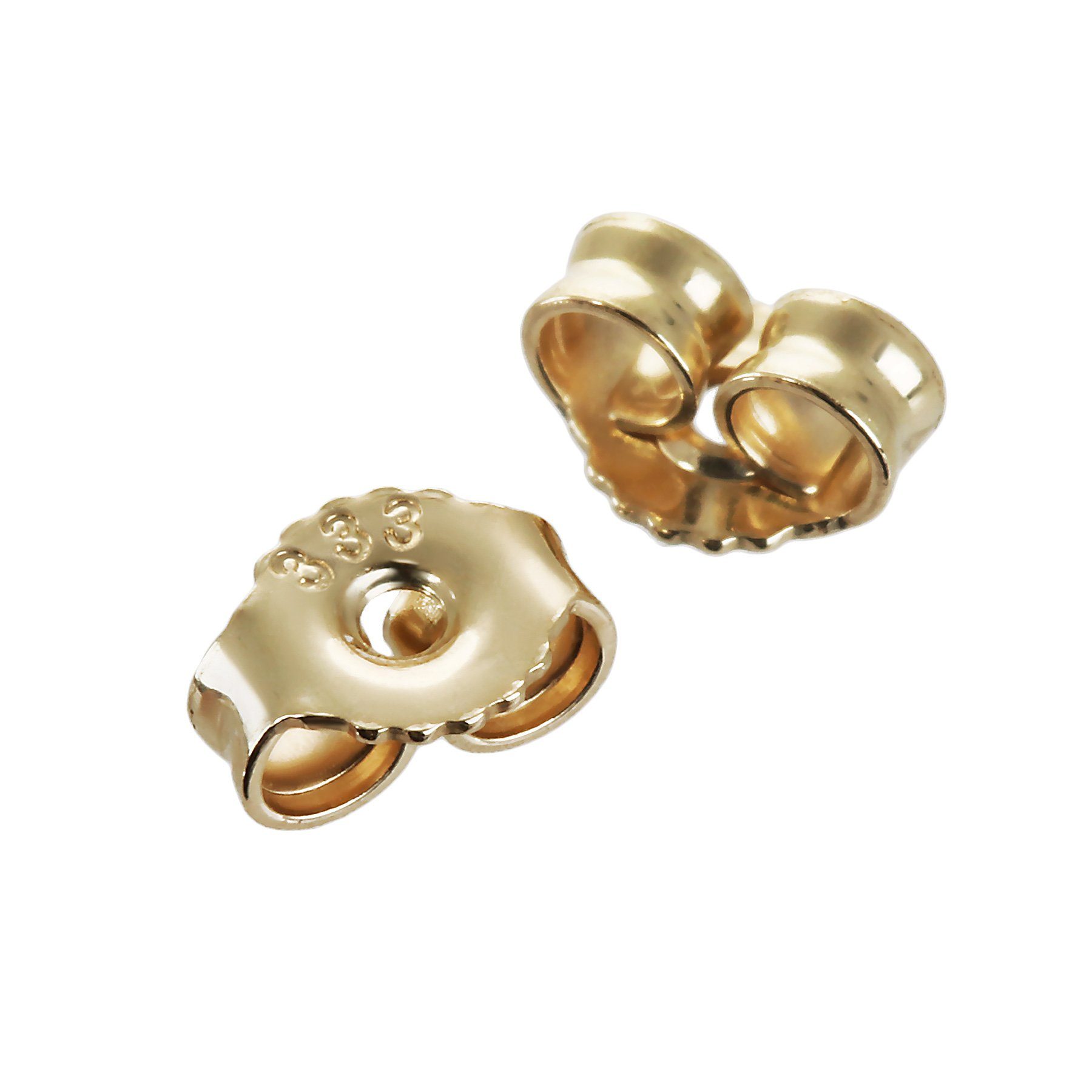 Ohrstecker-Verschluss 1 Paar 333 8 Karat Gelbgold 4,2mm Gegenstecker But