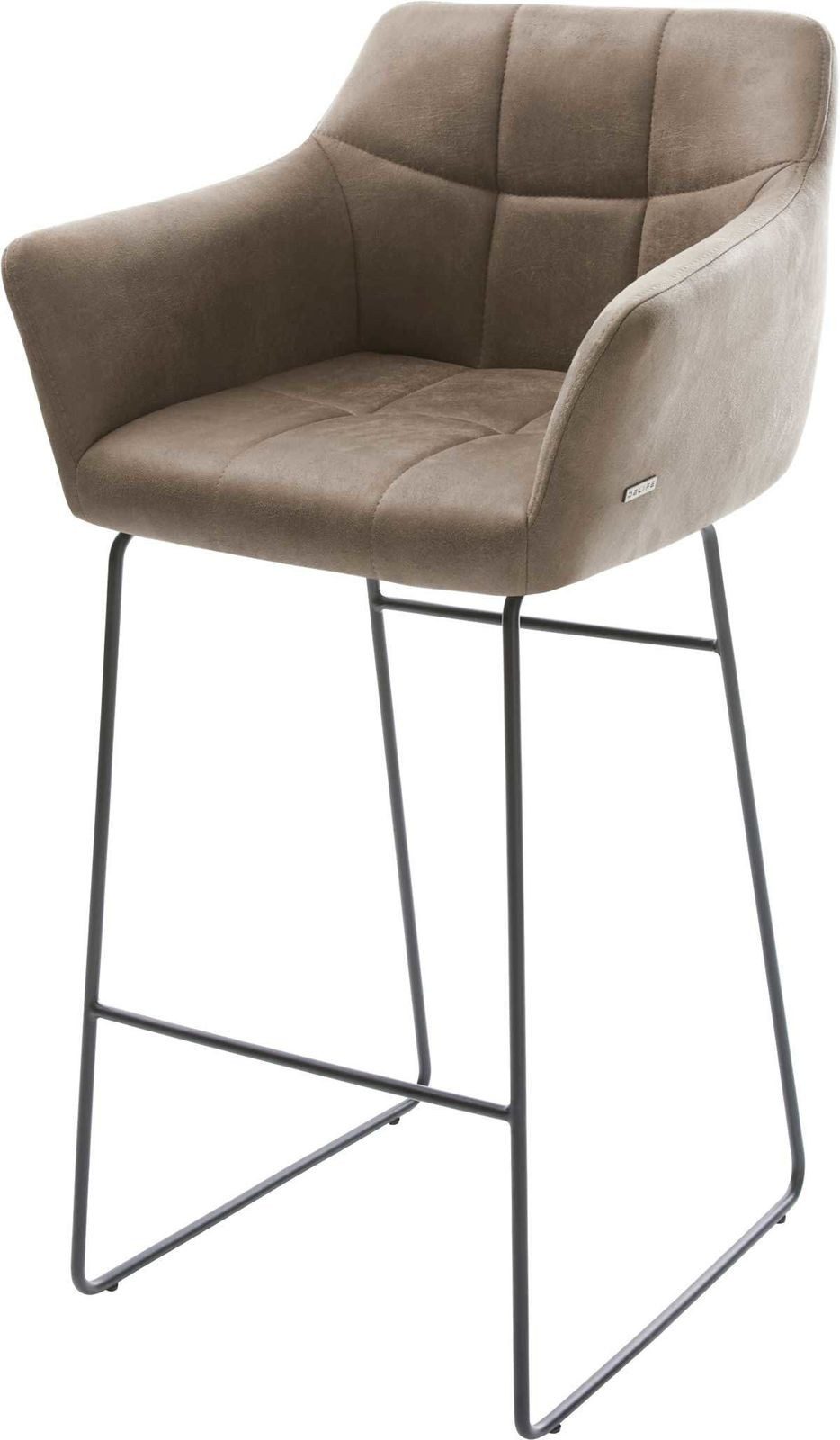 DELIFE Barhocker Yulo-Flex, Kufengestell Metall Vintage günstig online kaufen