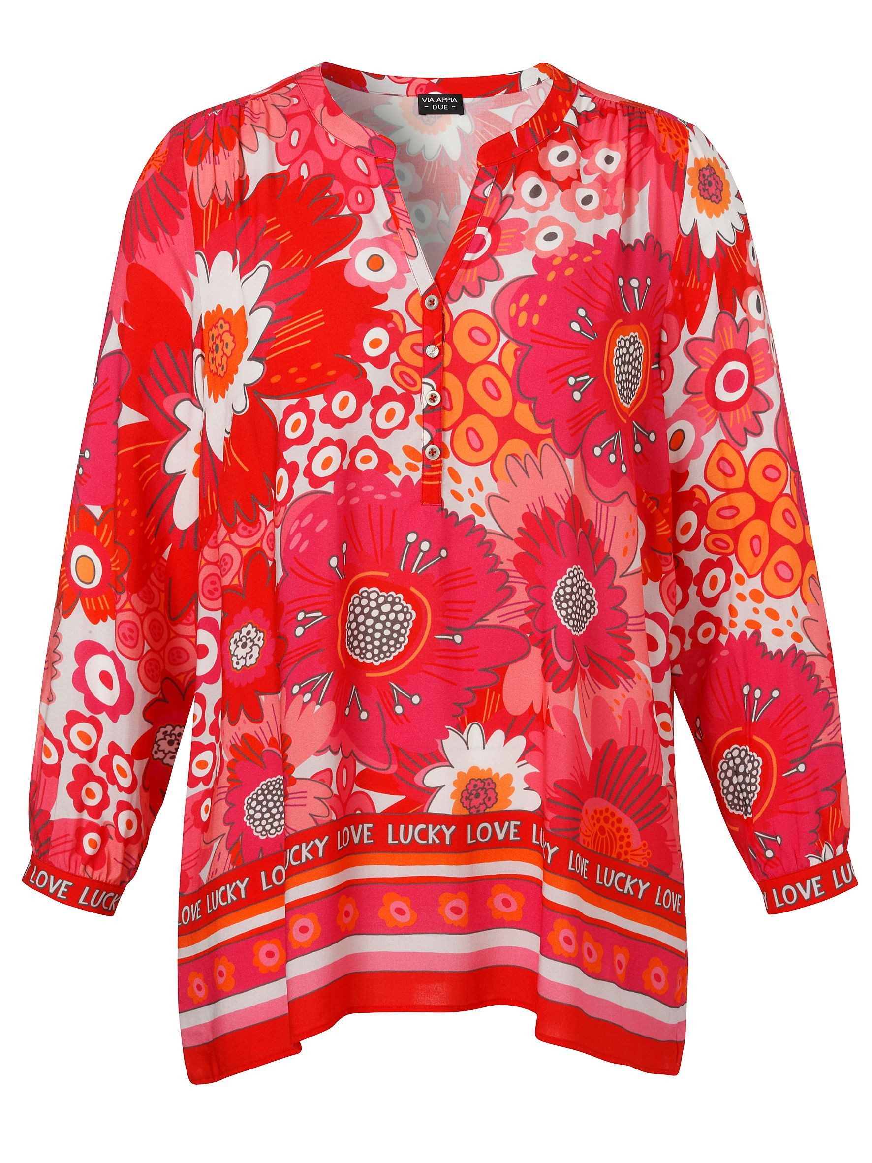 Druckbluse