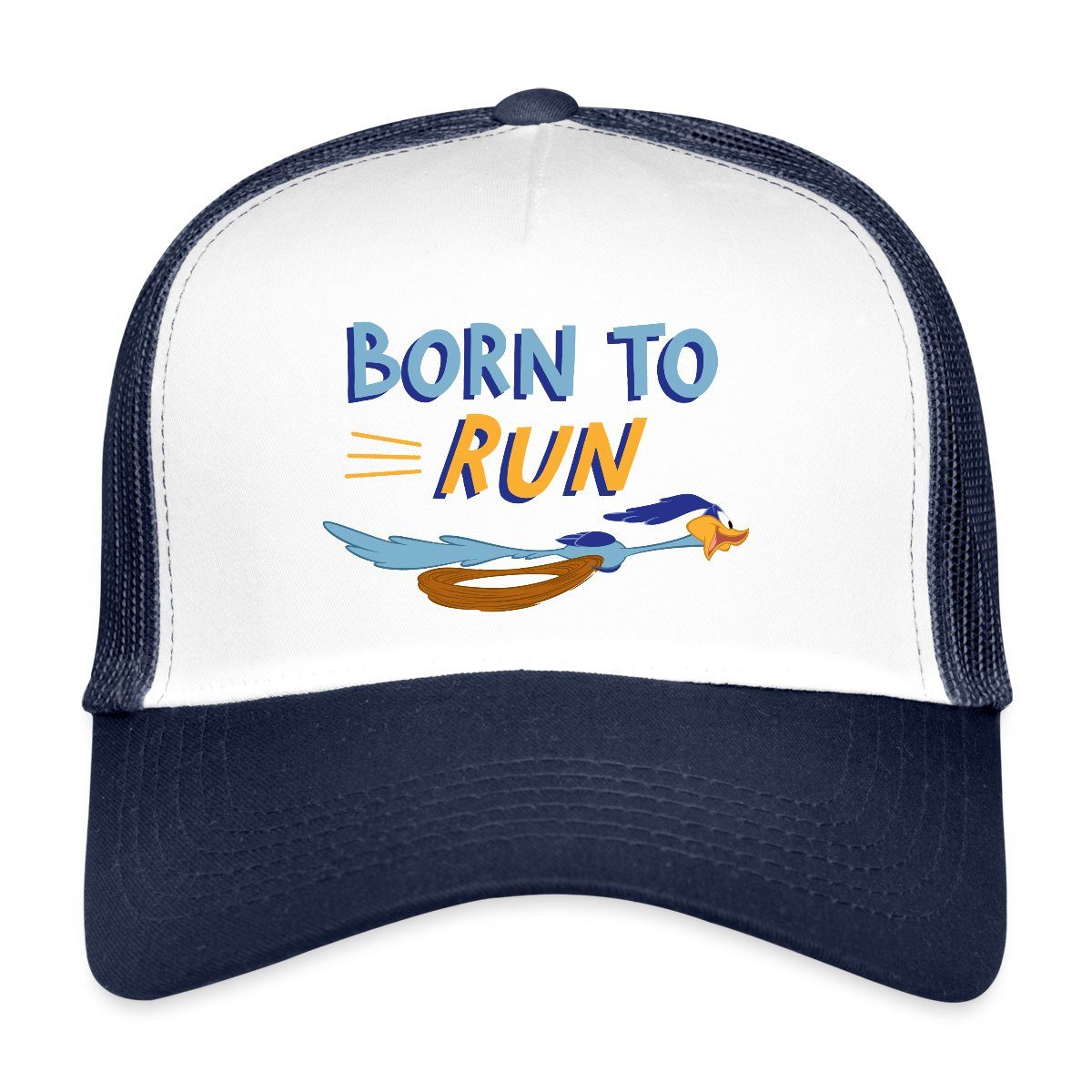 Trucker Cap Looney Tunes Road Runner Born To Run Trucker Cap