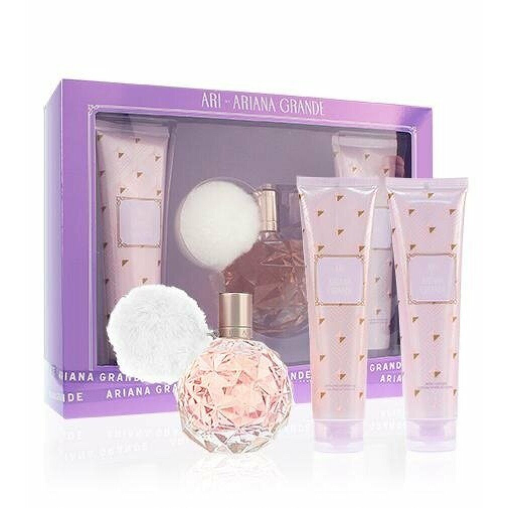 ARIANA GRANDE Duft-Set Ari EdP 100ml + Body Lotion 100ml + Shower Gel 100ml Geschenkset
