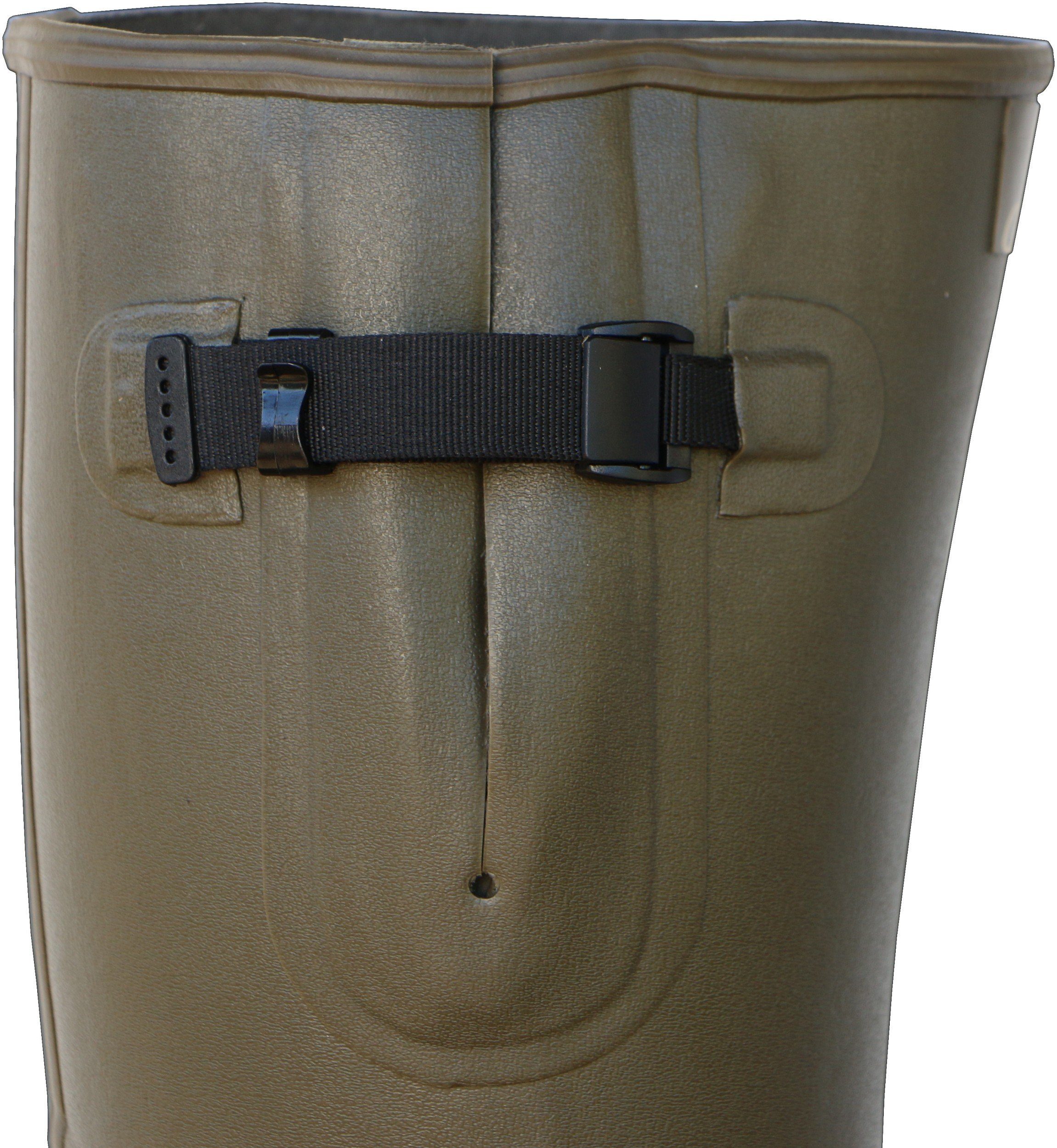 La Chasse® Gummistiefel Brest für Damen und Herren verstellbare Wadenweite absolu Gummistiefel