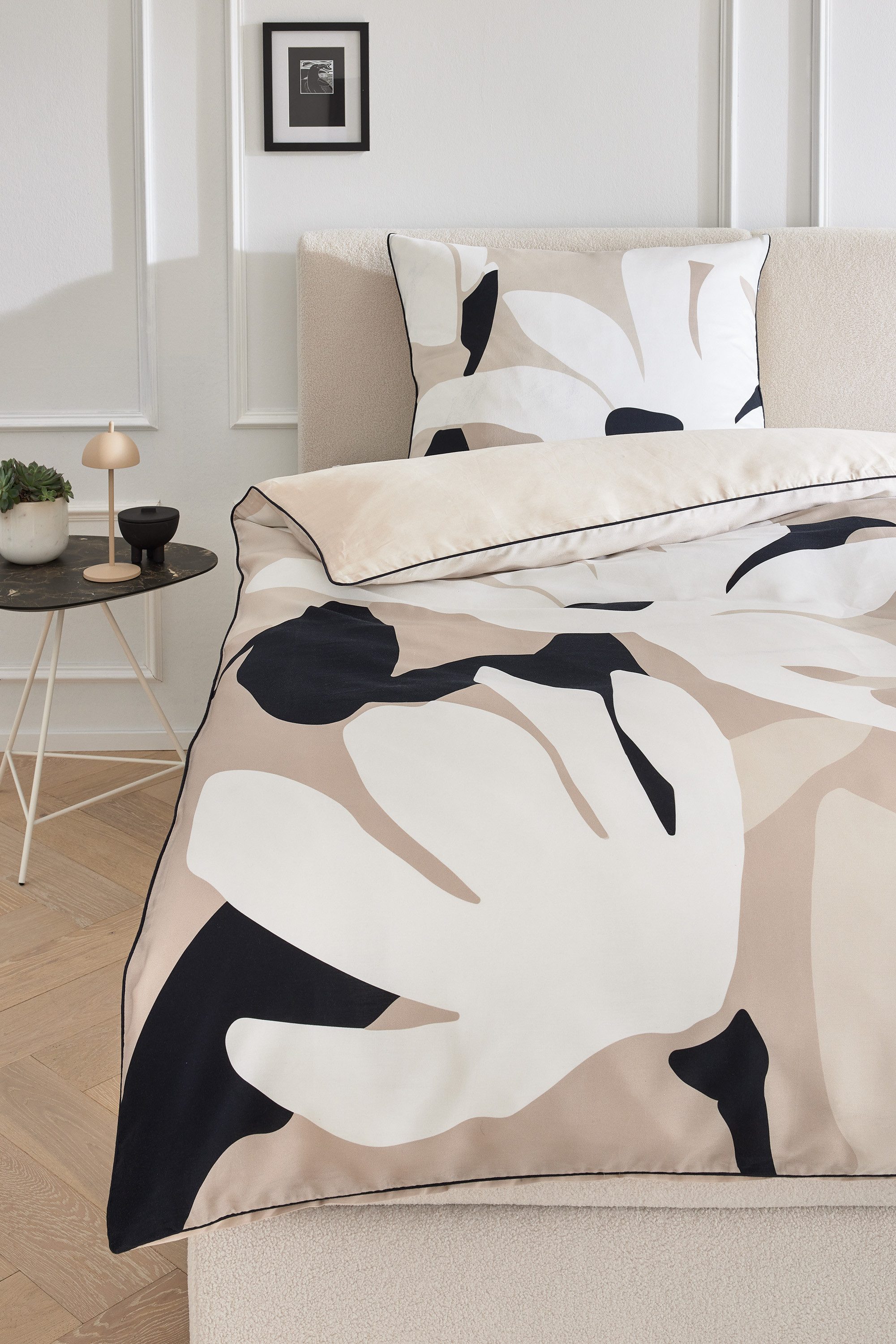 Musterring Wendebettwäsche Harmony, Satin, 2 teilig, günstig online kaufen