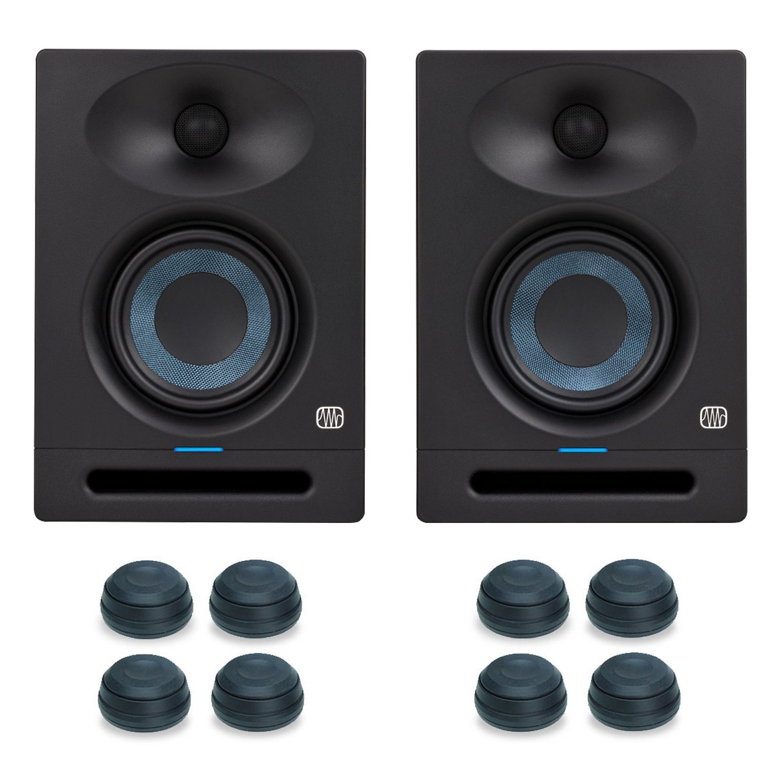 Presonus Eris Studio 4 Monitor-Boxen PC-Lautsprecher (1 Paar, 100 W, mit Boxen-Füße)