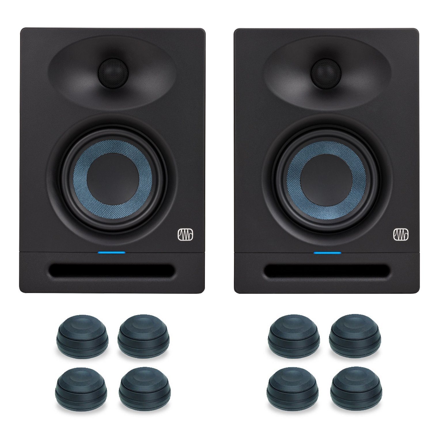 Presonus Presonus Eris Studio 4 Boxen 1 Paar mit Boxen-Füße PC-Lautsprecher (1 Paar, 100 W, mit Boxen-Füße)