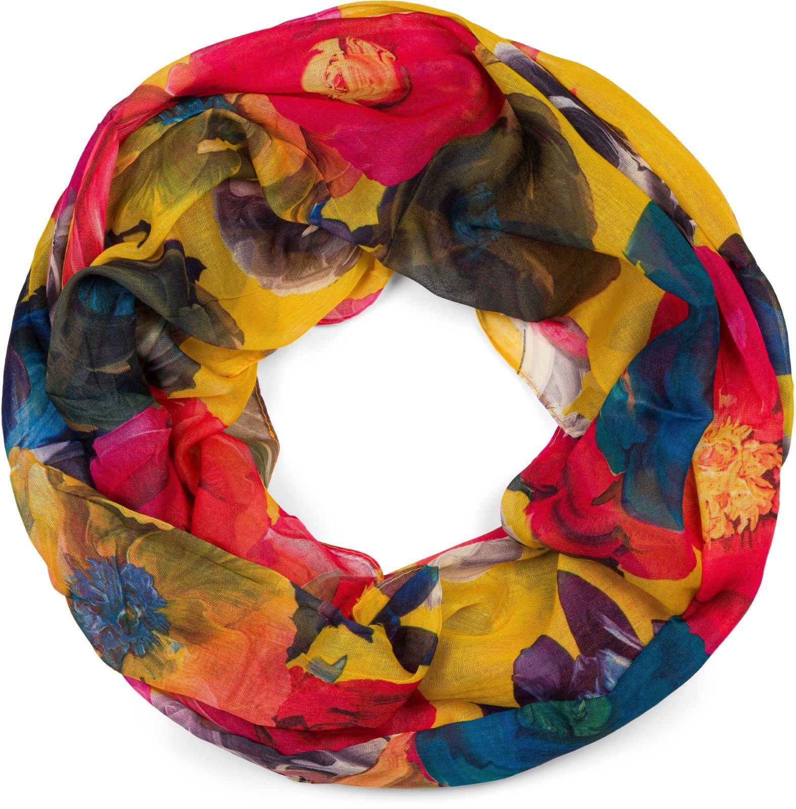 Loop Loop mit Blumen Muster