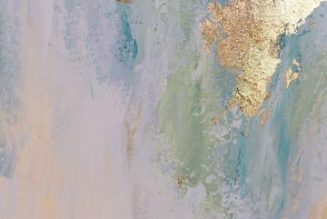 KUNSTLOFT Gemälde Spuren des Himmels 75x100 cm, Leinwandbild 100% HANDGEMALT Wandbild Wohnzimmer