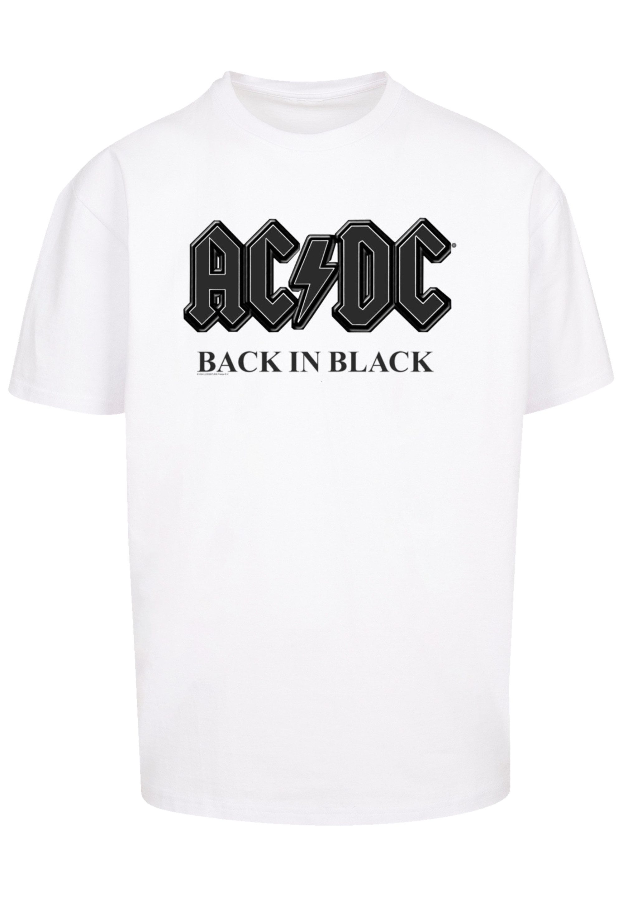 F4NT4STIC T-Shirt ACDC Back in Black günstig online kaufen