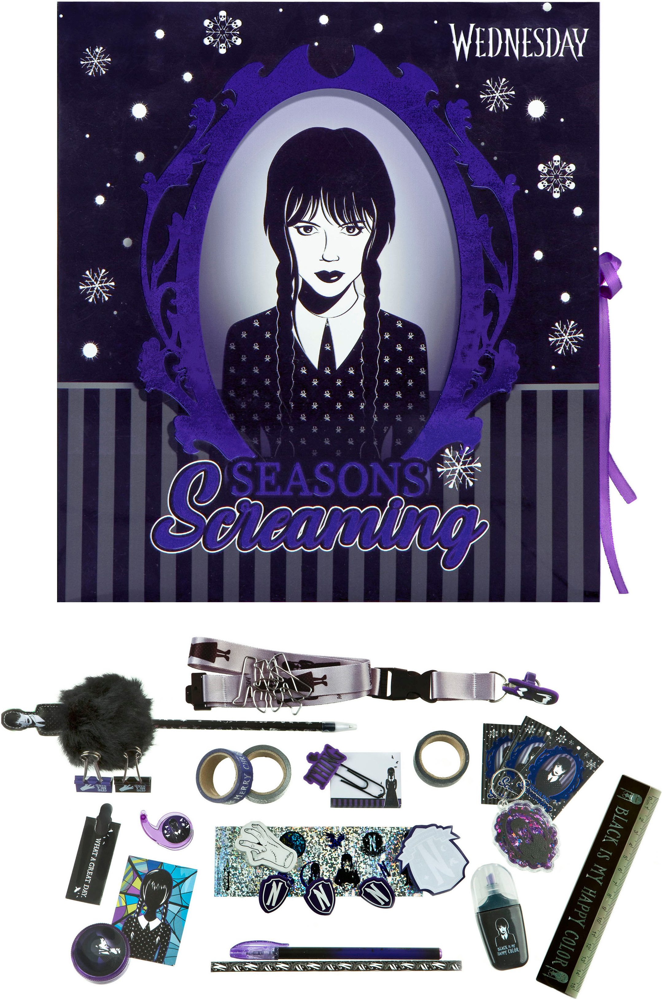 UNDERCOVER Spielzeug-Adventskalender Wednesday (24-tlg) günstig online kaufen