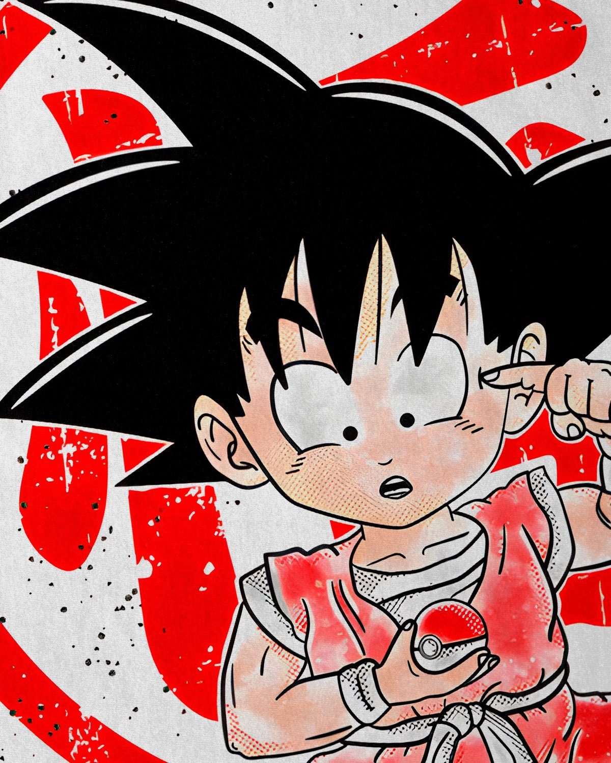 style3 T-Shirt Wrong Poke Ball super dragonball z gt songoku breakers daima