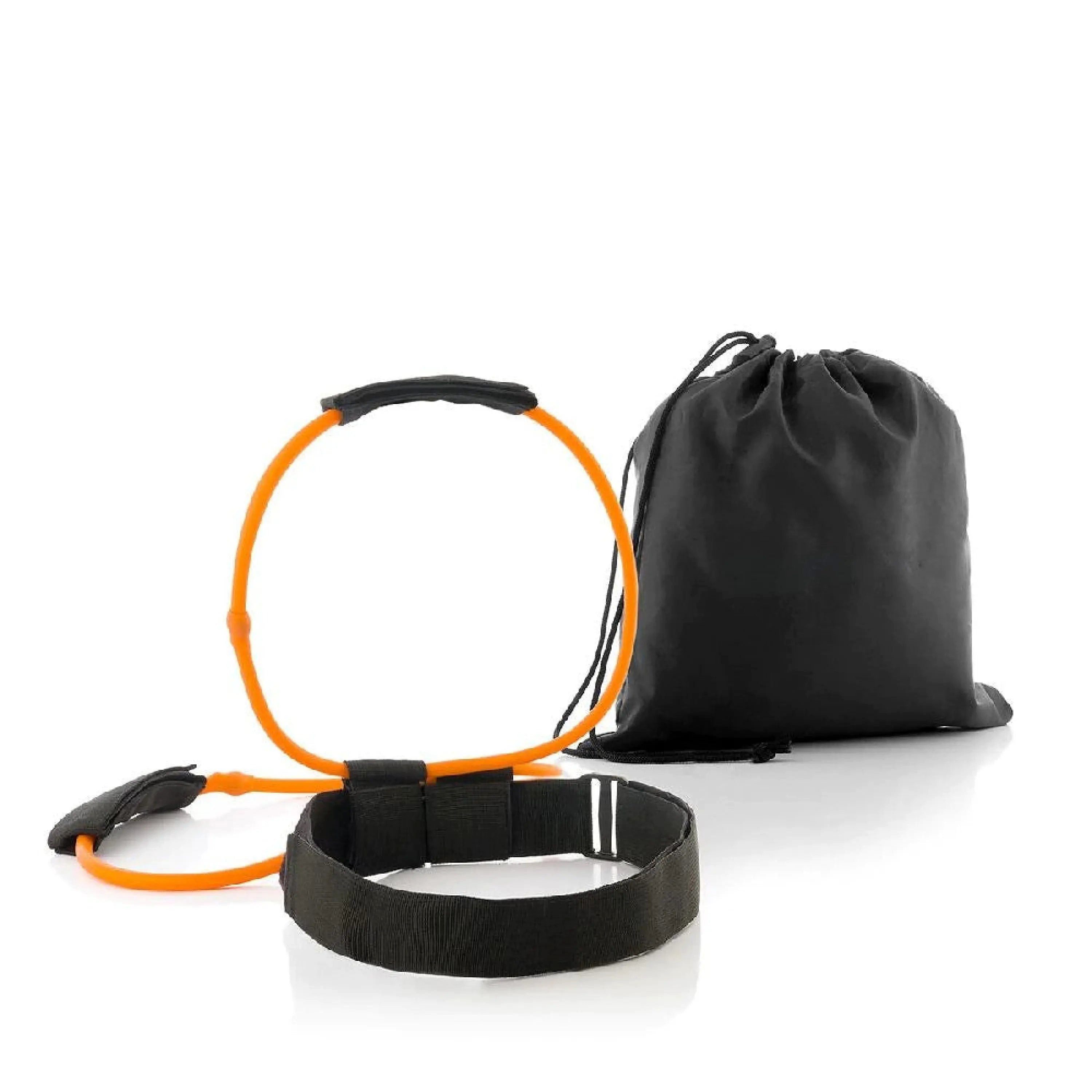 Kraftbänder Fitness Gürtel mit Widerstandsbändern für Beine & Po-Training, kompakt