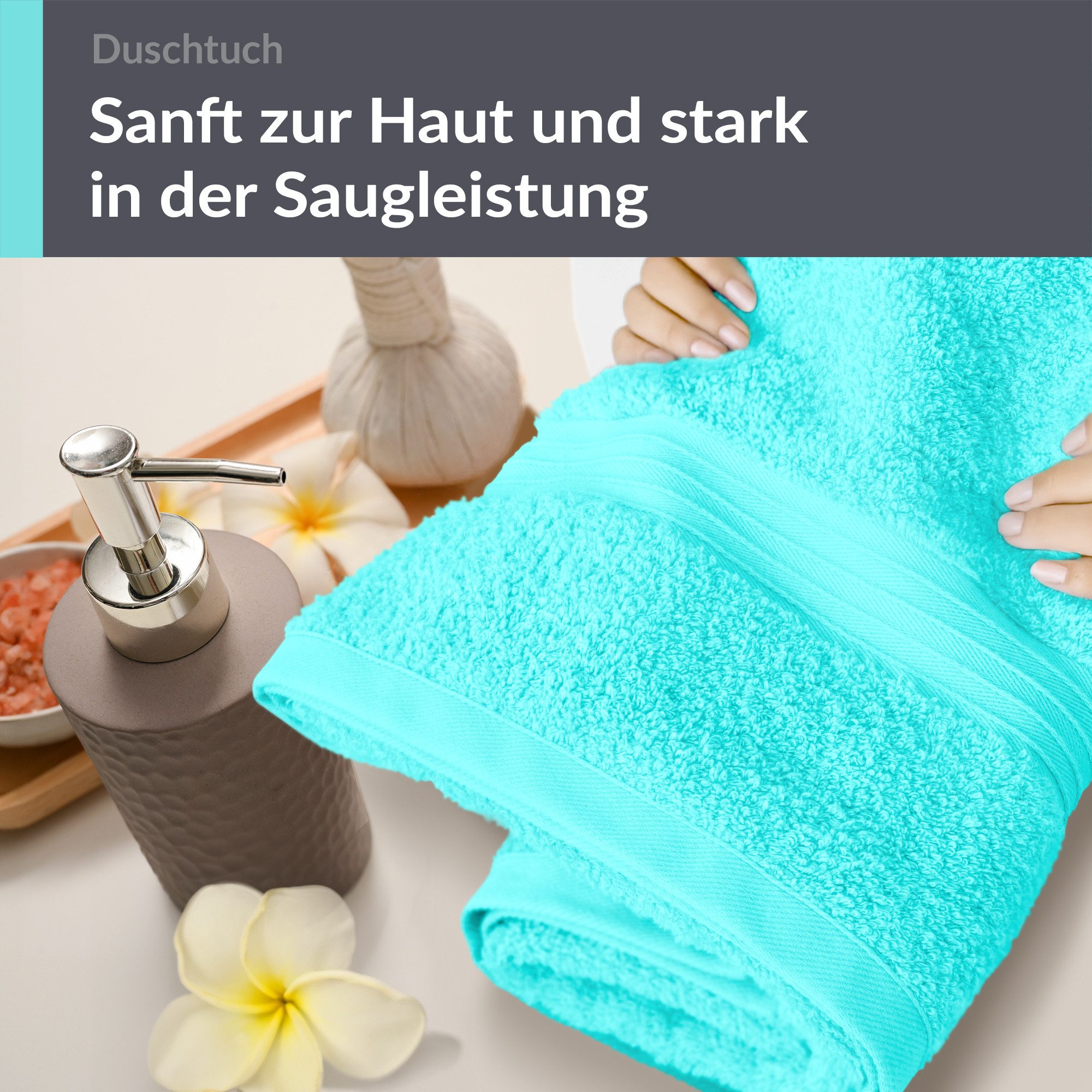 Lashuma Duschtuch - Badetuch Linz, Frottee günstig online kaufen